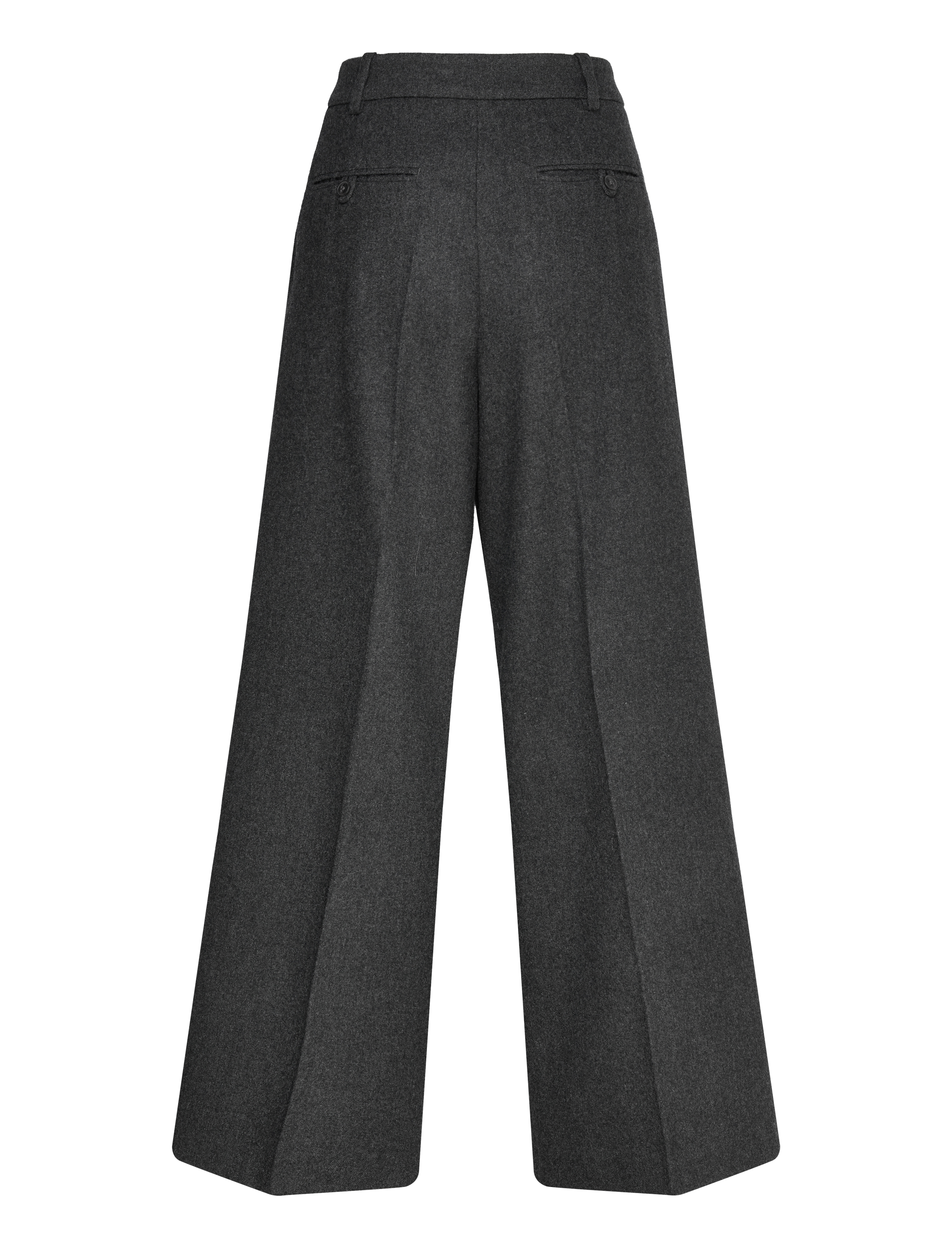 Marc O'Polo - WOVEN PANTS - deep grey melange - 2