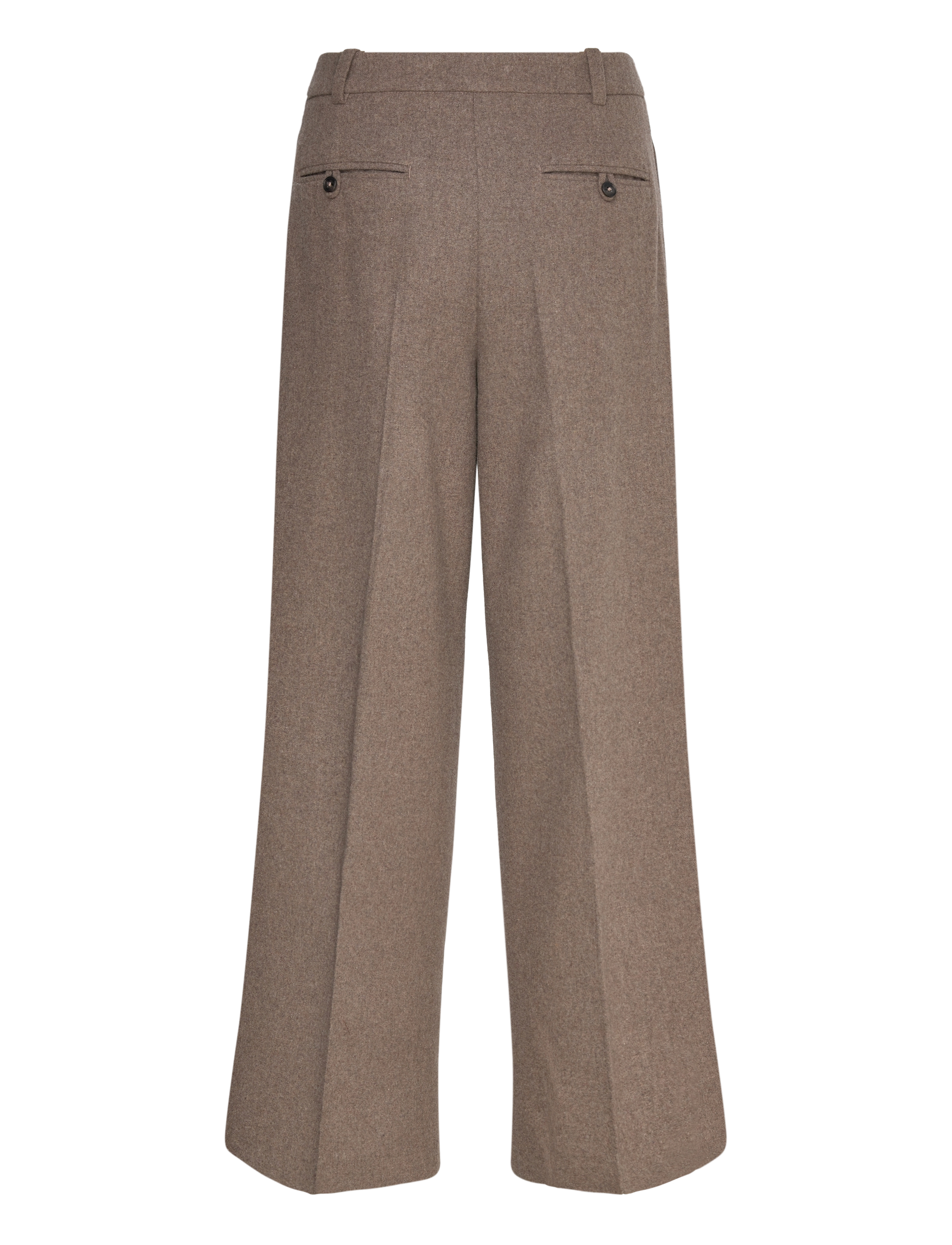 Marc O'Polo - WOVEN PANTS - shaded brown melange - 2