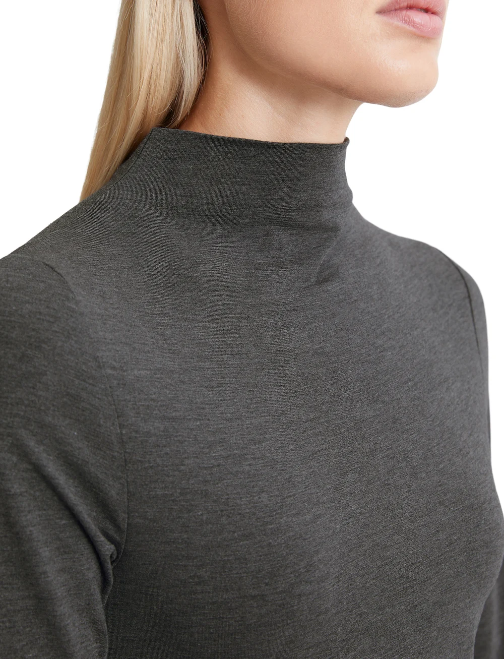 Marc O'Polo - JERSEY DRESSES - t-shirtkjoler - deep grey melange - 4