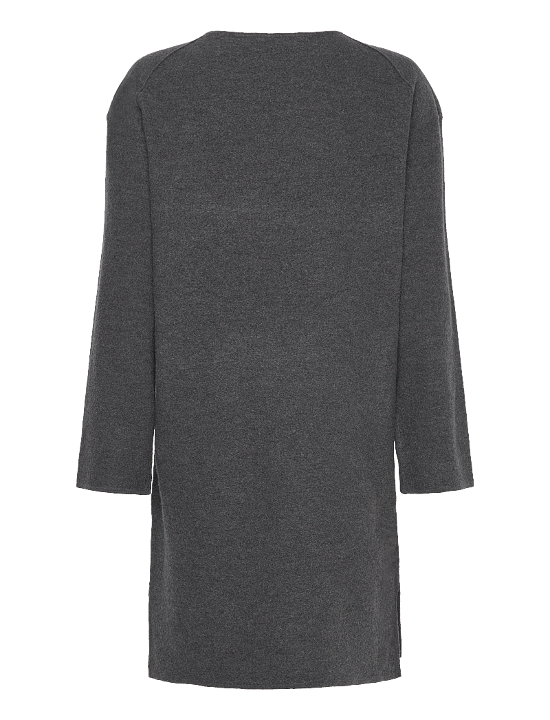 Marc O'Polo - HEAVY KNIT DRESSES - stickade klänningar - deep grey melange - 2