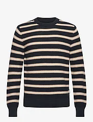 Marc O'Polo - PULLOVER LONG SLEEVE - knitted round necks - dark navy - 0