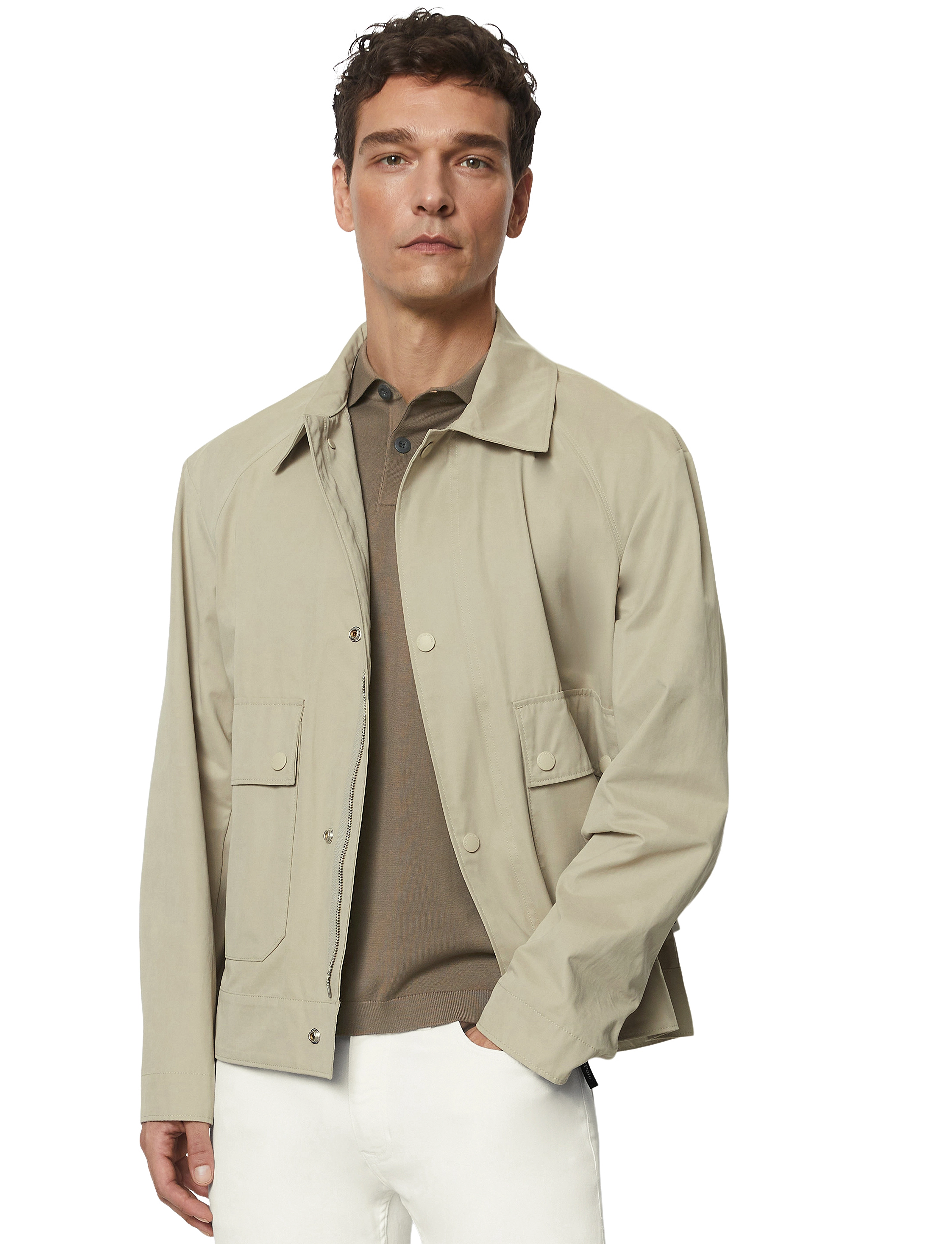 WOVEN OUTDOOR JACKETS - PURE CASHMERE