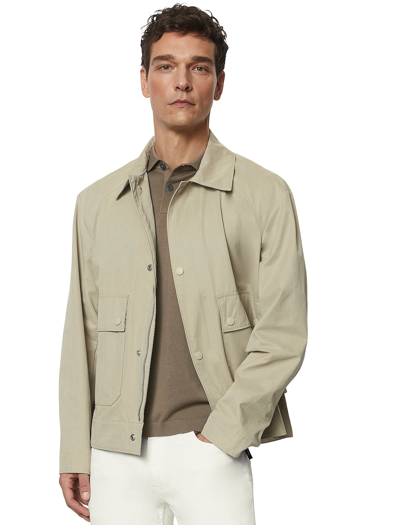 WOVEN OUTDOOR JACKETS - PURE CASHMERE