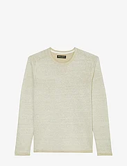 Marc O'Polo - PULLOVER LONG SLEEVE - rund hals - white cotton - 0