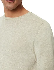 Marc O'Polo - PULLOVER LONG SLEEVE - knitted round necks - white cotton - 3