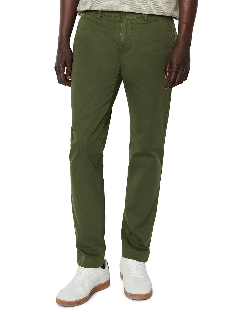 Marc O'Polo - WOVEN PANTS - casual - dried herb - 0