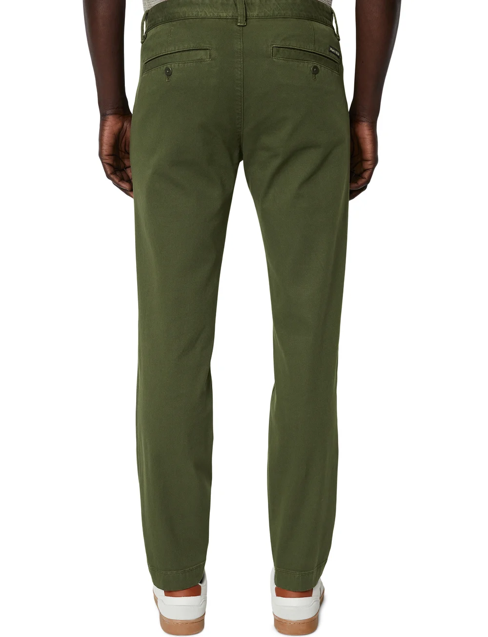 Marc O'Polo - WOVEN PANTS - casual - dried herb - 2