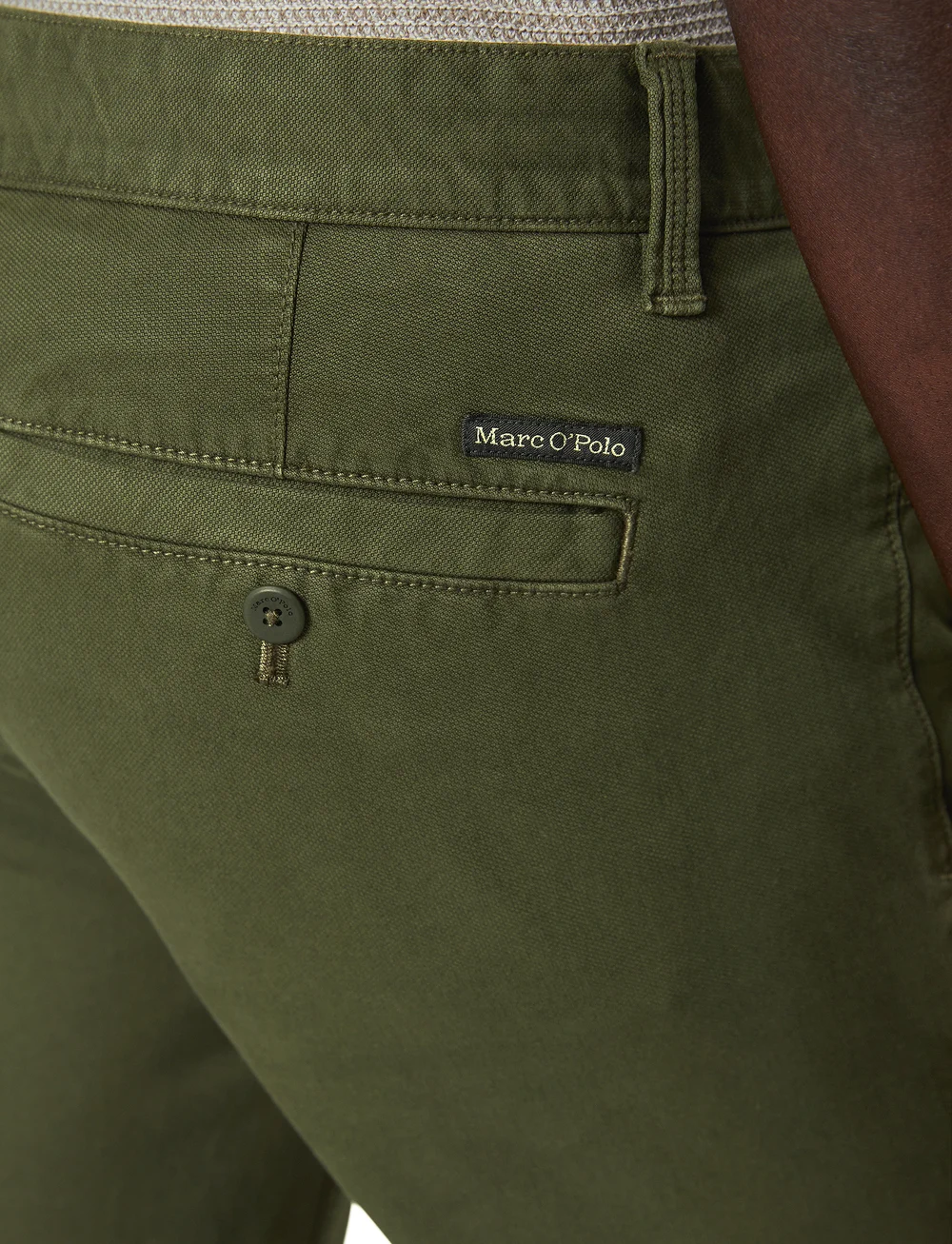 Marc O'Polo - WOVEN PANTS - casual - dried herb - 3