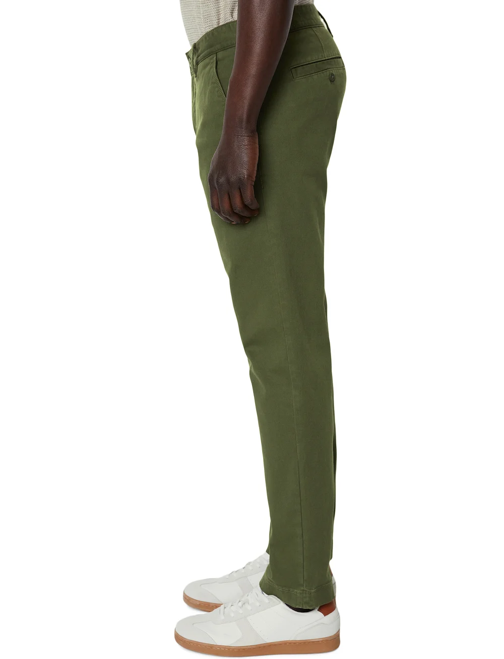 Marc O'Polo - WOVEN PANTS - casual - dried herb - 4