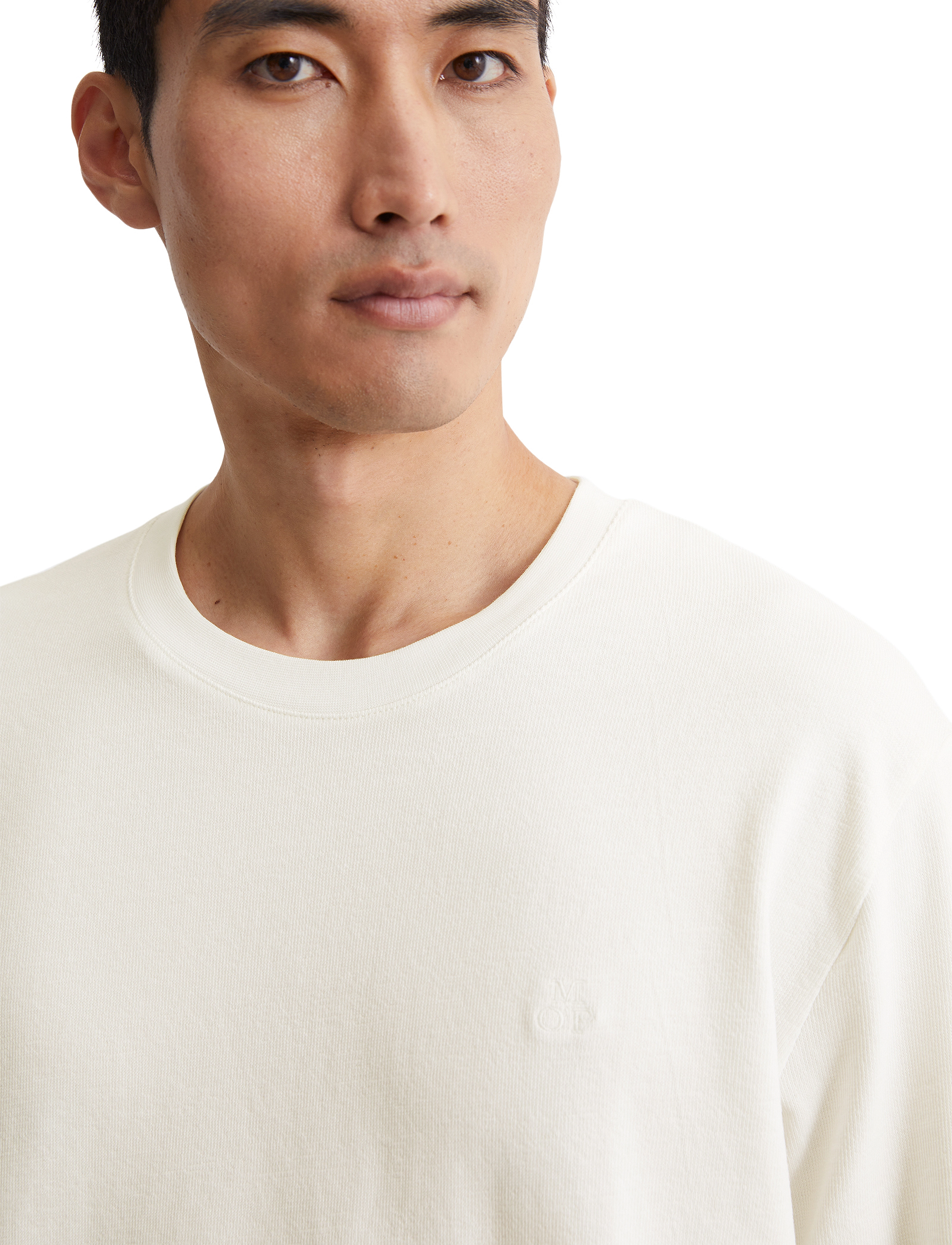 Marc O'Polo - T-SHIRTS LONG SLEEVE - egg white - 3