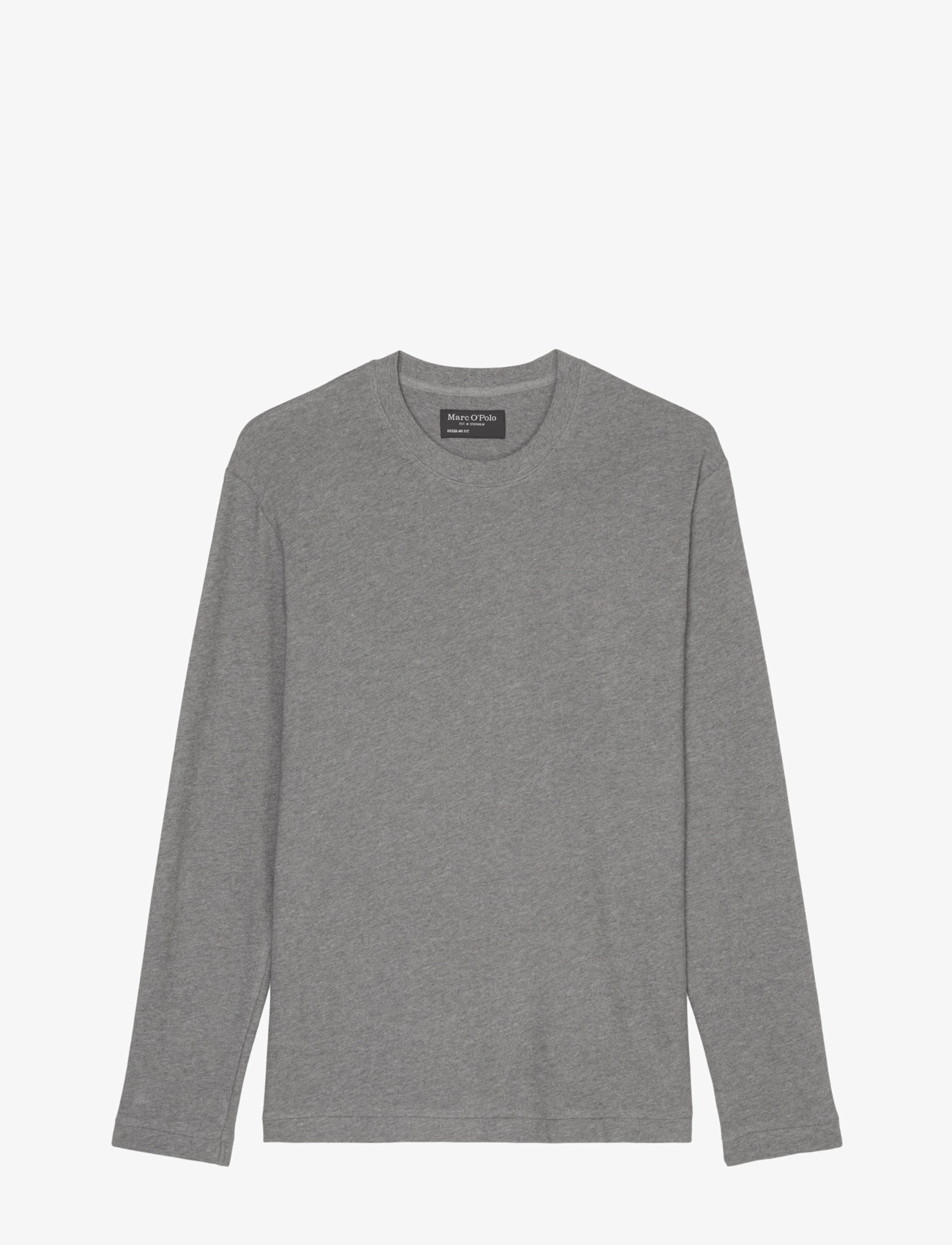 Marc O'Polo - T-SHIRTS LONG SLEEVE - grey melange - 1