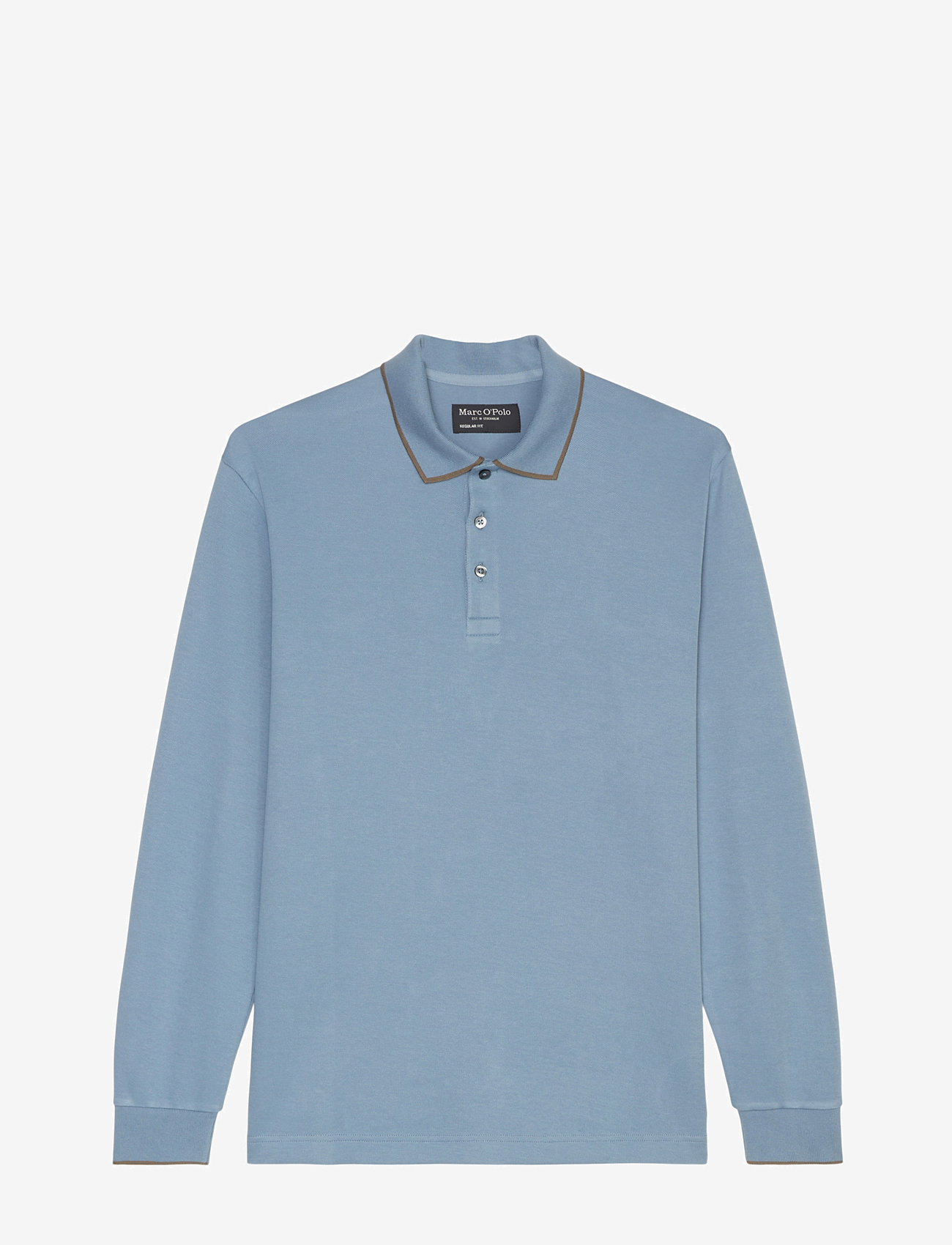 Marc O'Polo - POLOS LONG SLEEVE - meltwater - 1
