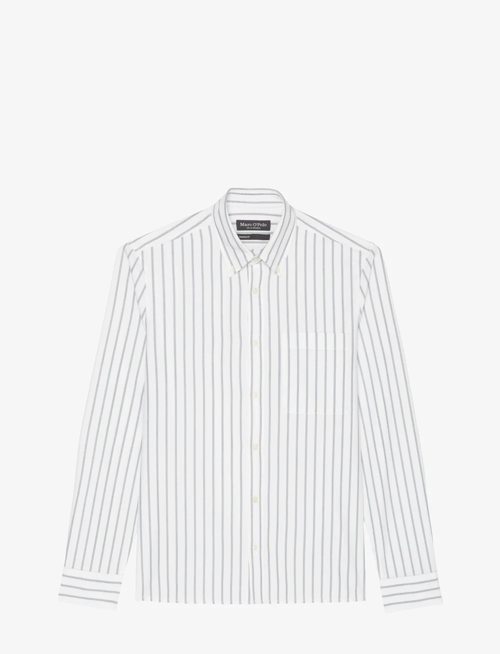 Marc O'Polo - SHIRTS/BLOUSES LONG SLEEVE - stribede skjorter - multi/white - 1
