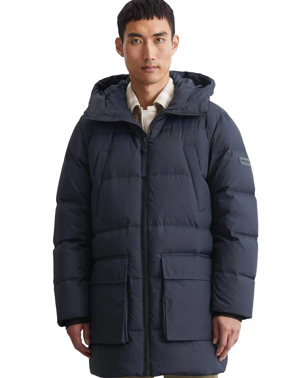 Marc O'Polo - WOVEN OUTDOOR JACKETS - winterjacken - dark navy - 0