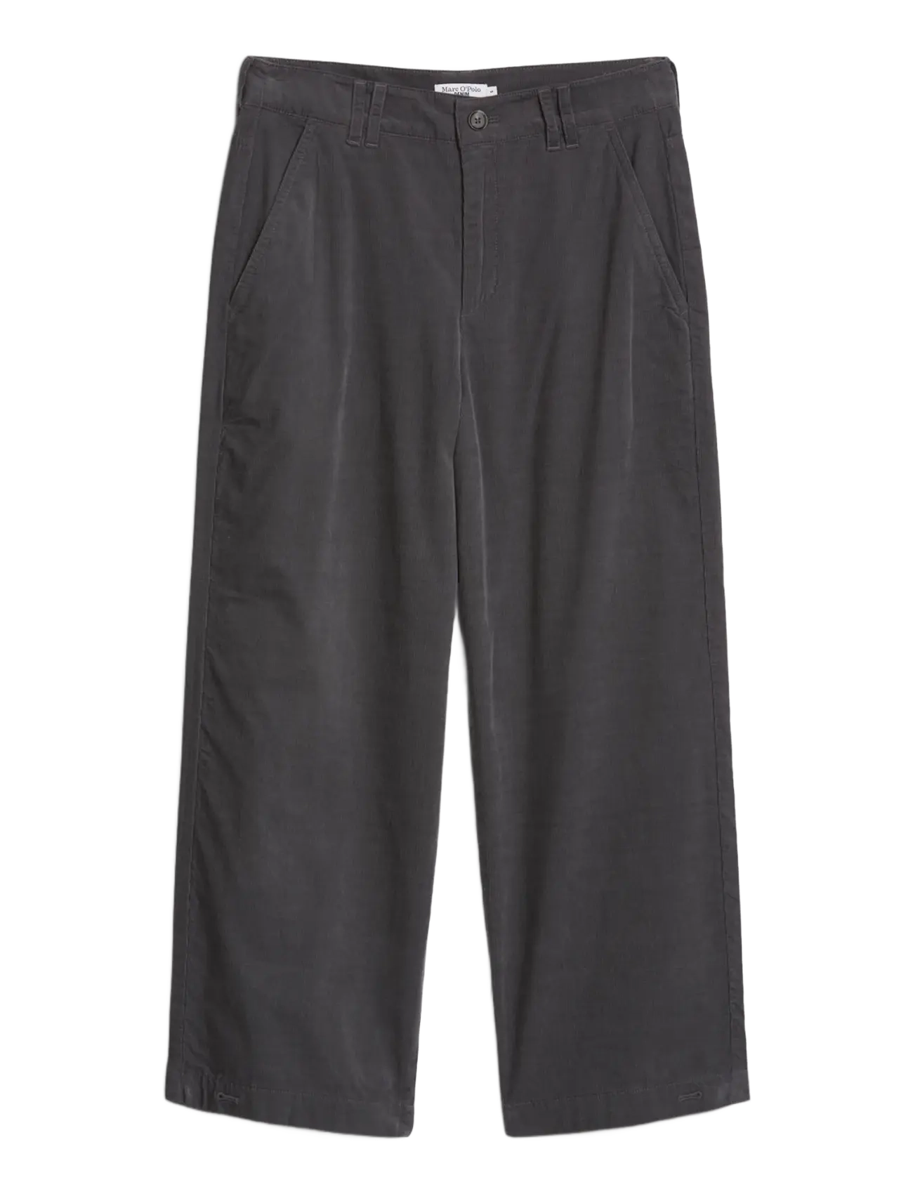 Marc O'Polo - Woven 5-Pockets - hosen mit weitem bein - light graphite - 1