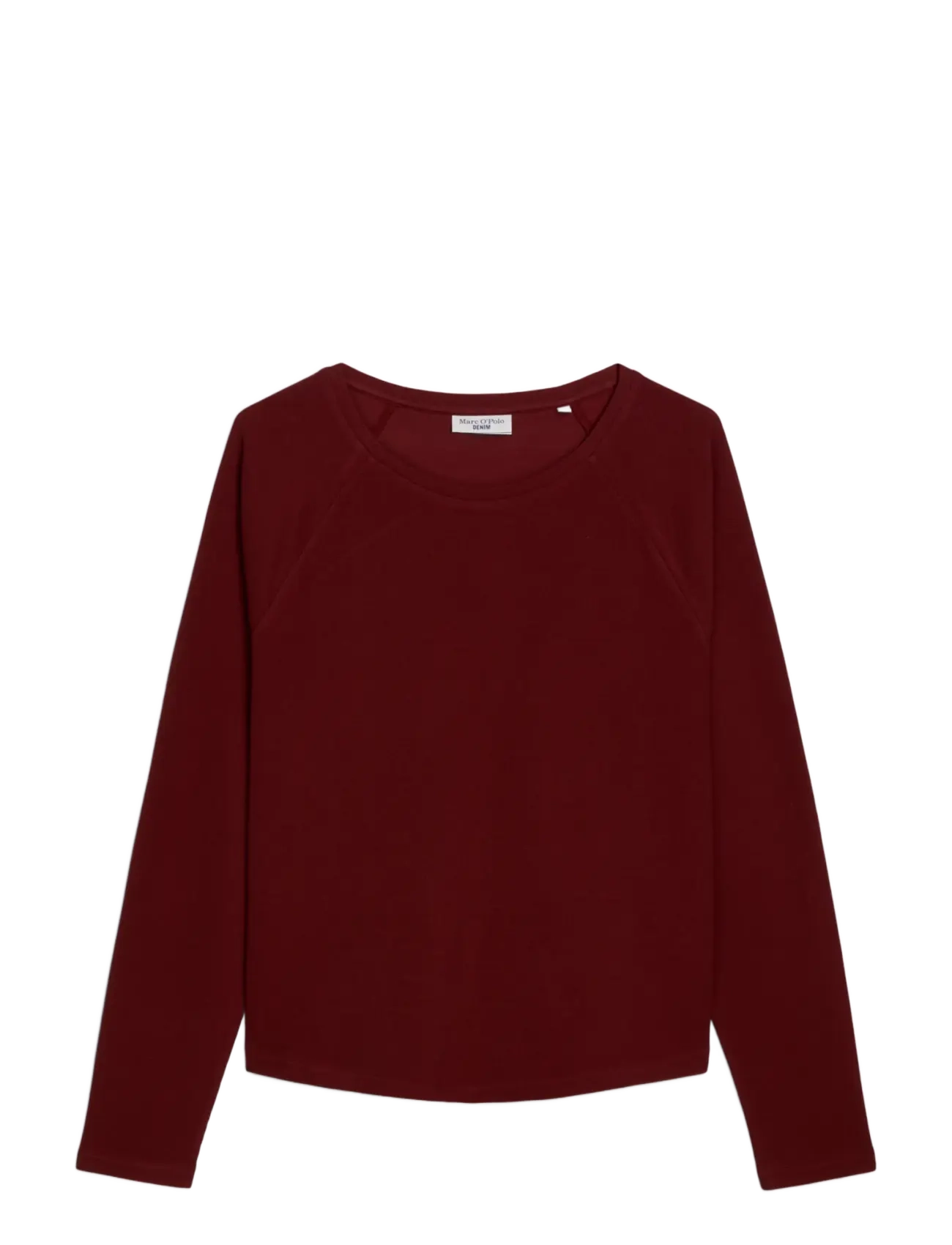 Marc O'Polo - T-Shirt, LSL, Raglan Sleeves - långärmade toppar - deep burgundy - 1