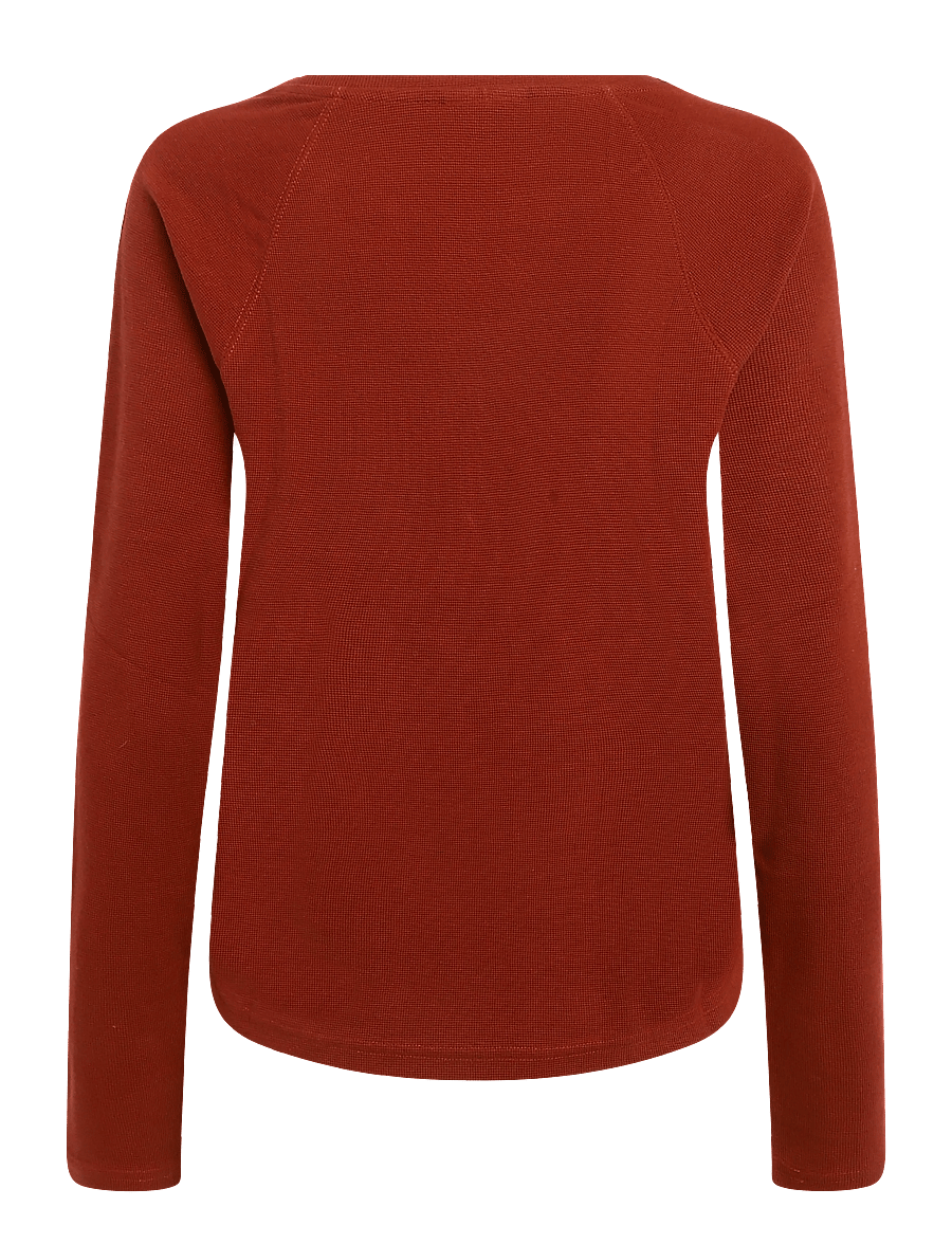 Marc O'Polo - T-Shirt, LSL, Raglan Sleeves - long-sleeved tops - deep burgundy - 2