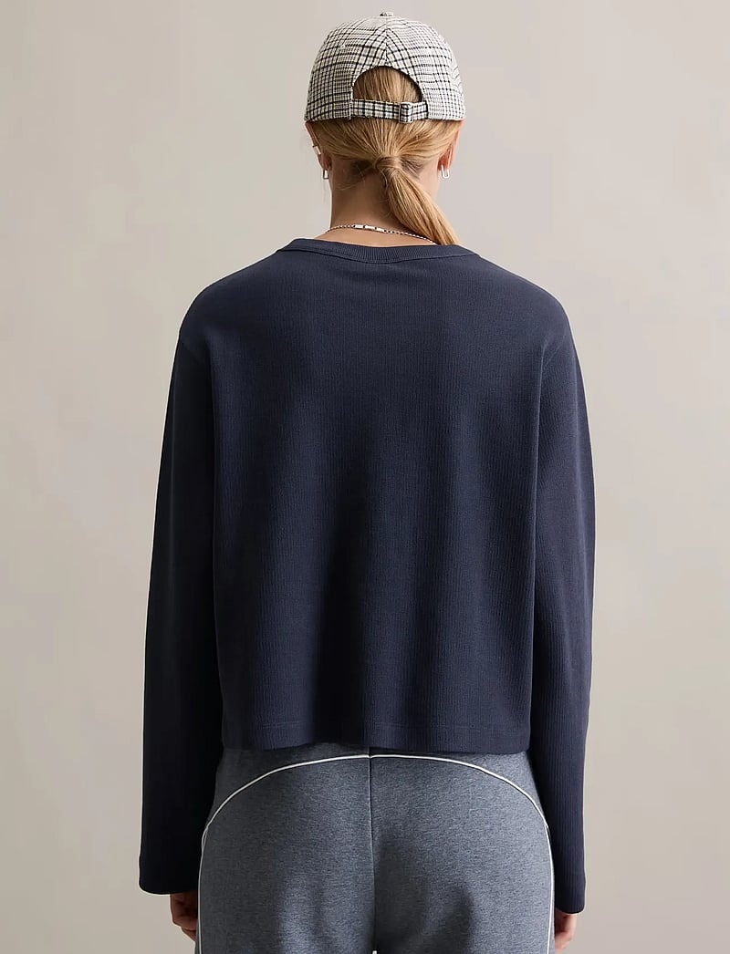 Marc O'Polo - Jersey T-Shirts Longsleeve - langærmede toppe - blue depths - 2