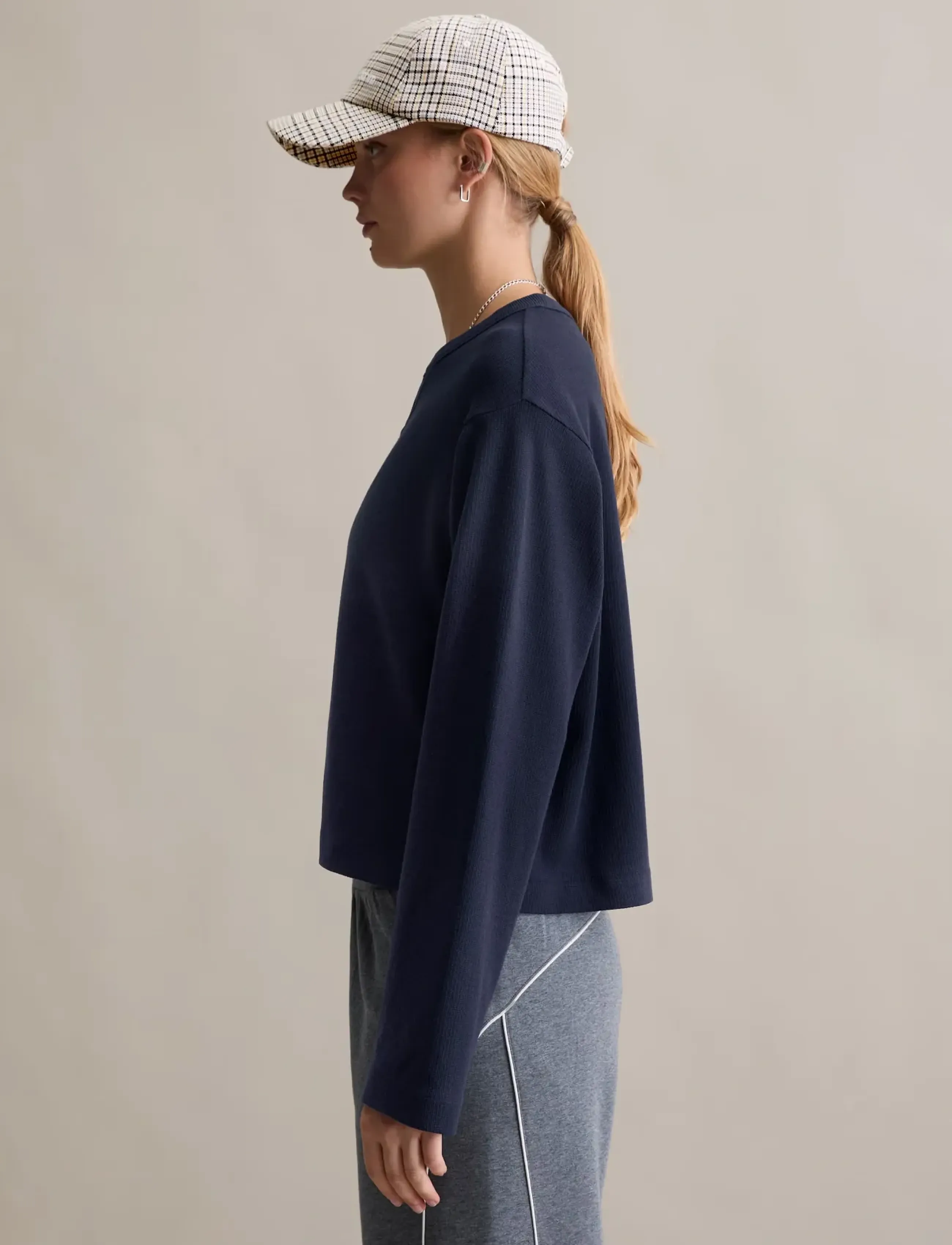 Marc O'Polo - Jersey T-Shirts Longsleeve - langärmlige tops - blue depths - 4