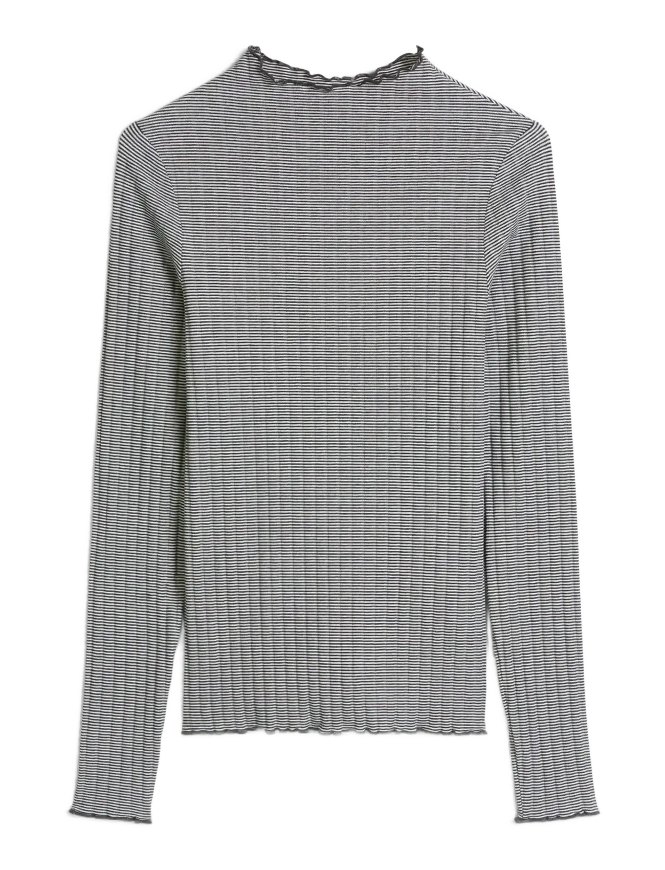 Marc O'Polo Jersey T-Shirts Longsleeve - Marc O'Polo - DARK BLUE_MULTI_01 / black