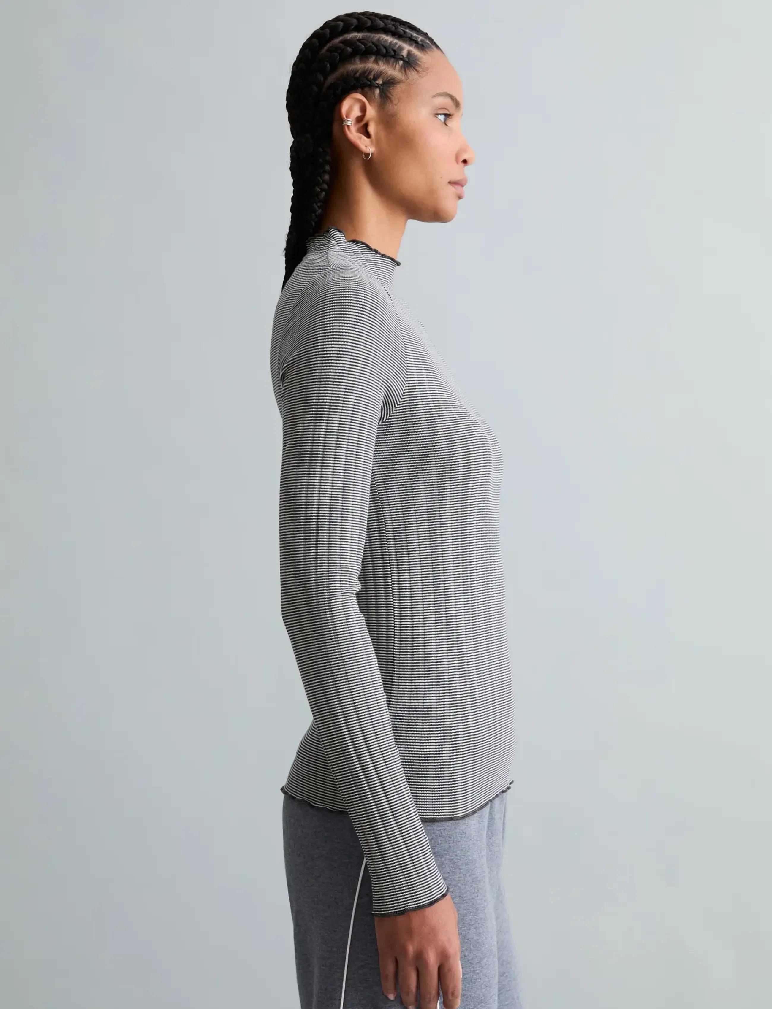 Marc O'Polo - Jersey T-Shirts Longsleeve - langærmede toppe - dark blue_multi_01 - 4