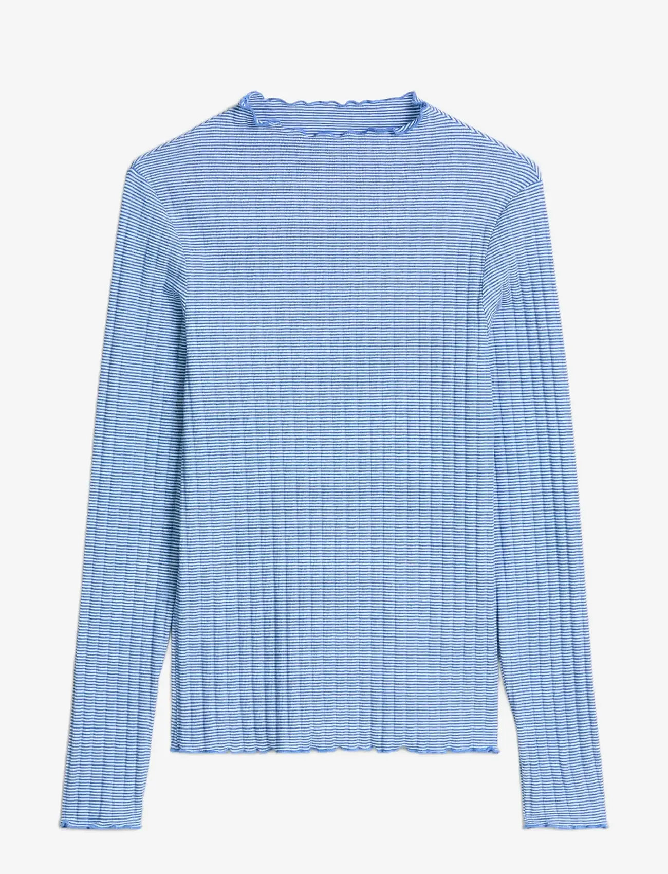 Marc O'Polo - Jersey T-Shirts Longsleeve - langærmede toppe - medium blue_multi_01 - 1
