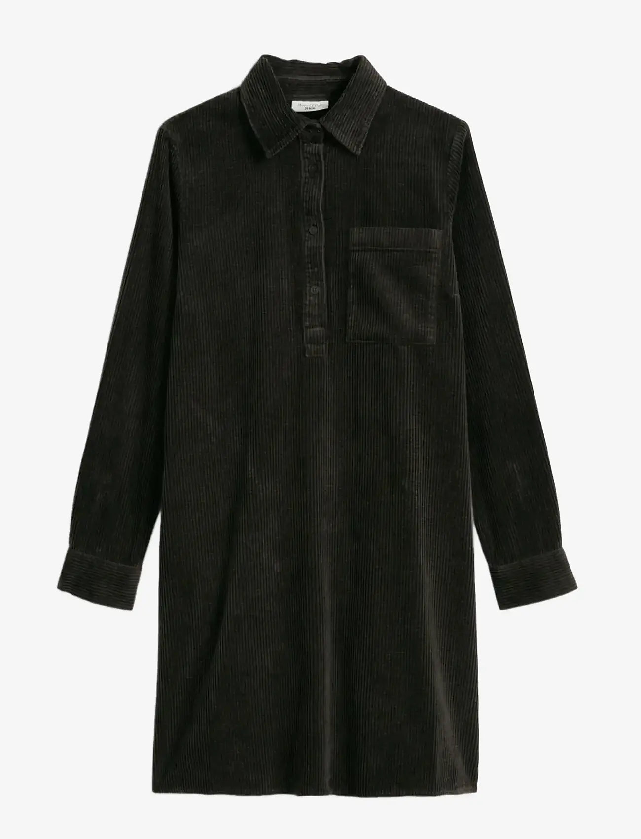 Marc O'Polo - Woven Dresses - skjortekjoler - black espresso - 1