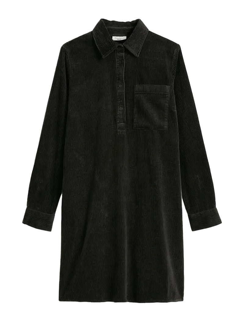 Marc O'Polo - Woven Dresses - skjortekjoler - black espresso - 1