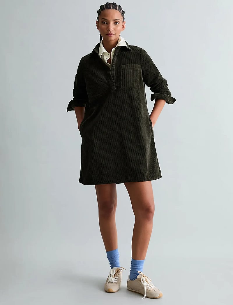 Marc O'Polo - Woven Dresses - skjortekjoler - black espresso - 5