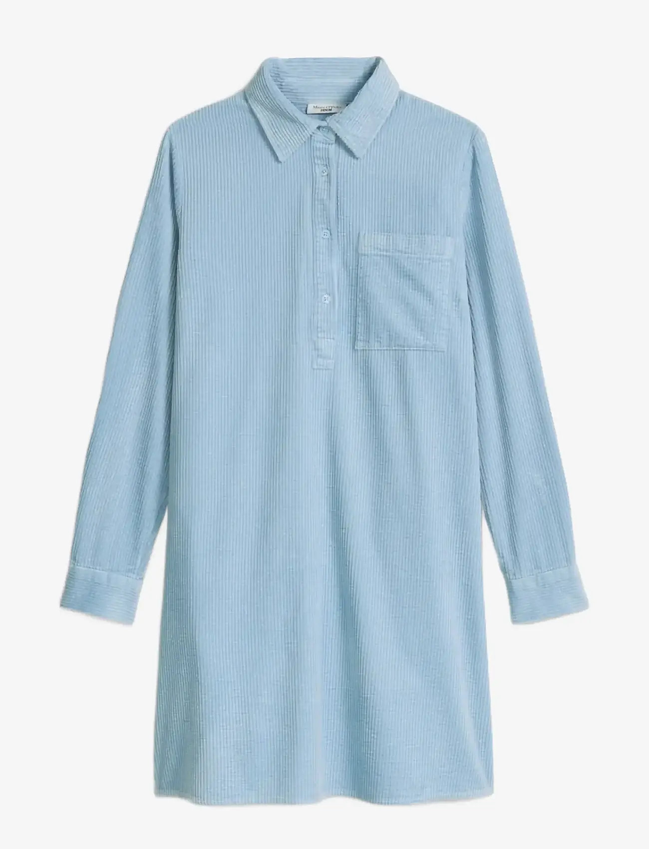 Marc O'Polo - Woven Dresses - skjortekjoler - blue dusk - 1