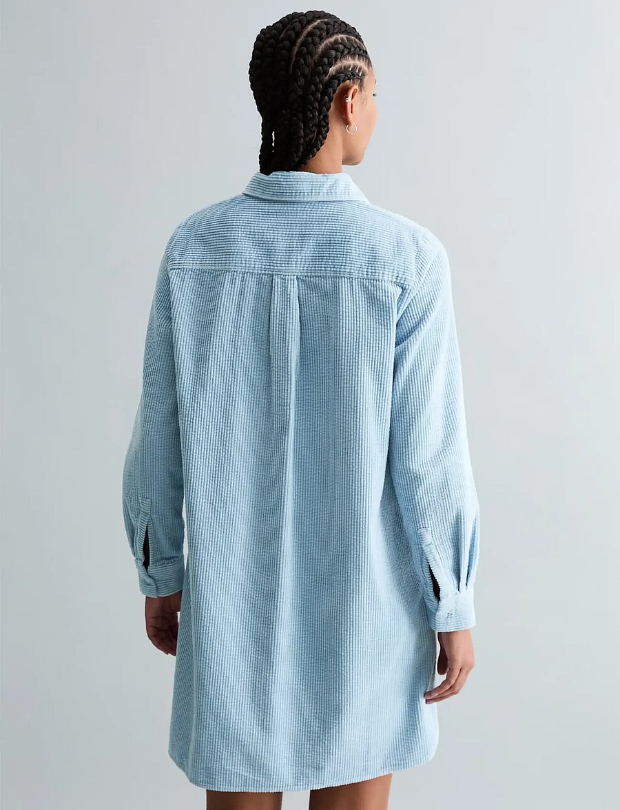 Marc O'Polo - Woven Dresses - skjortklänningar - blue dusk - 2