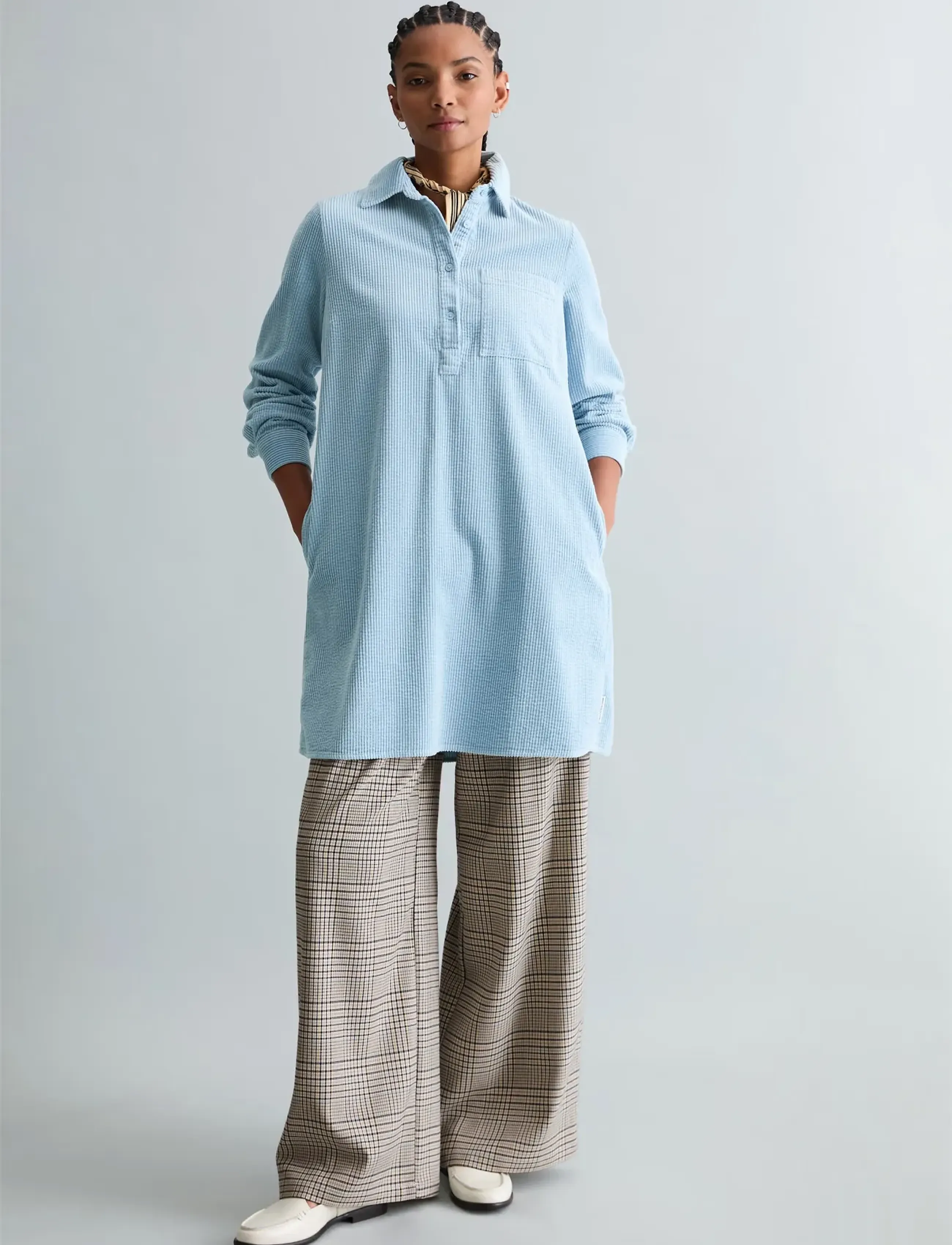 Marc O'Polo - Woven Dresses - skjortklänningar - blue dusk - 5