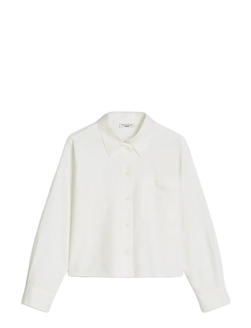 Marc O'Polo - Woven Blouses Longsleeve - langärmlige blusen - silky white - 1