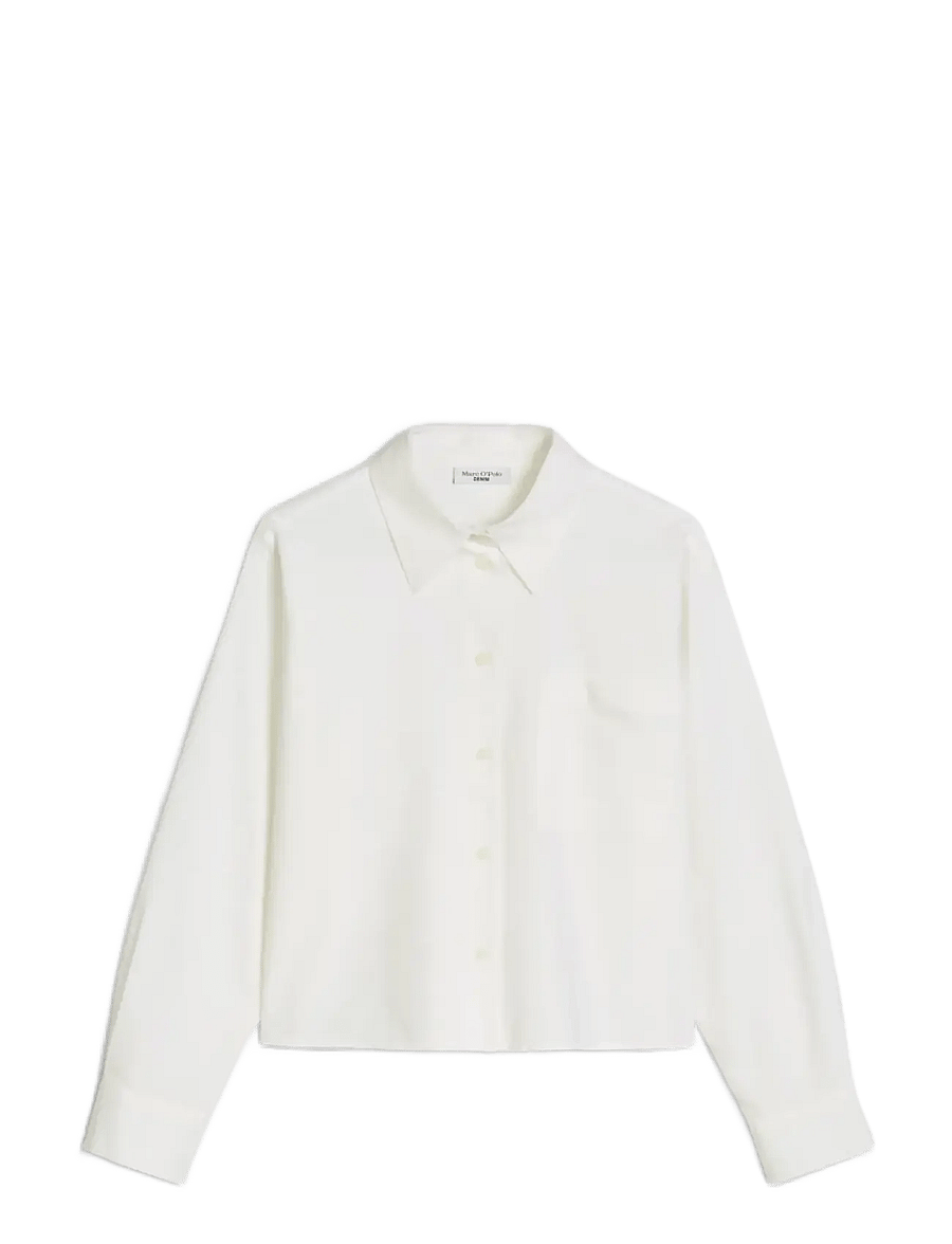 Marc O'Polo - Woven Blouses Longsleeve - langärmelige blusen - silky white - 1