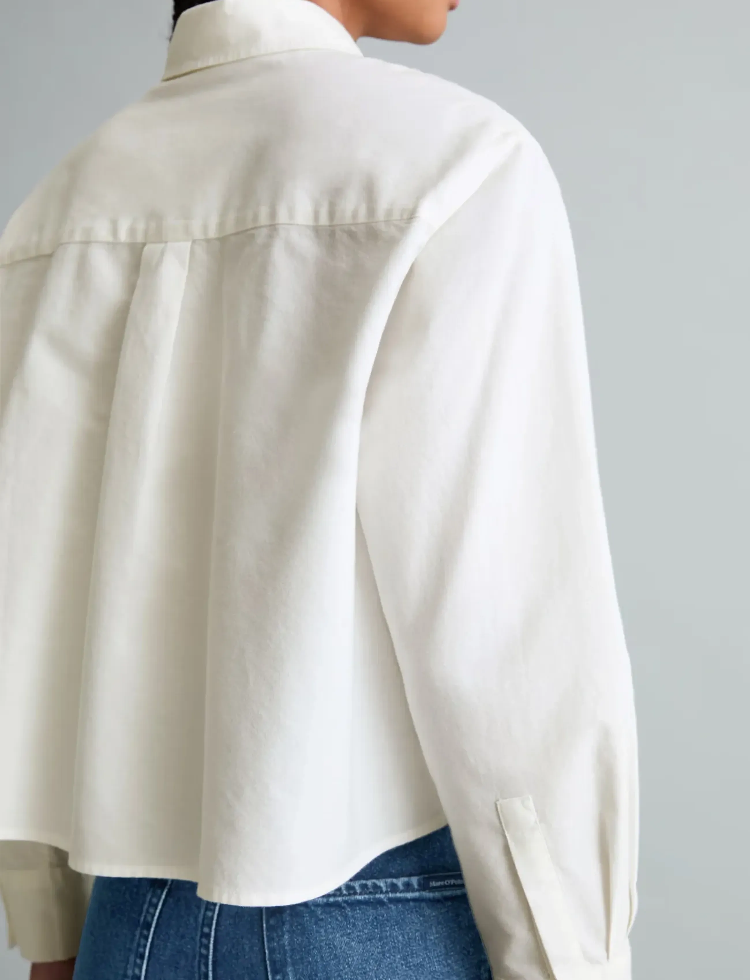Marc O'Polo - Woven Blouses Longsleeve - langärmelige blusen - silky white - 3