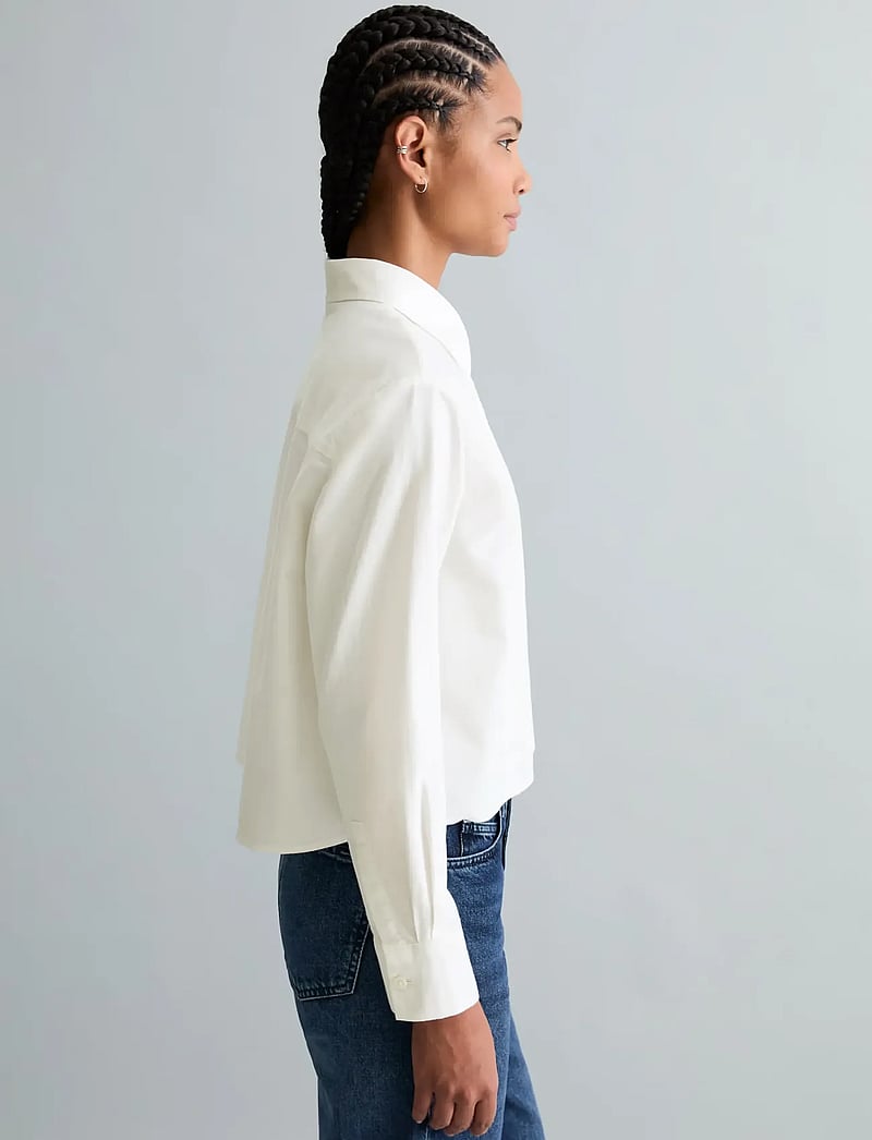 Marc O'Polo - Woven Blouses Longsleeve - langärmlige blusen - silky white - 4