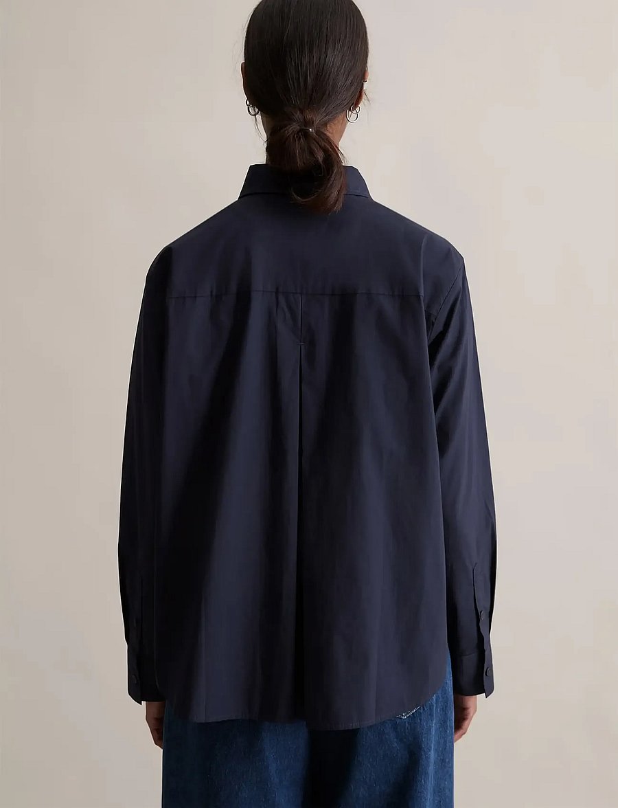 Marc O'Polo - Woven Blouses Longsleeve - langärmlige blusen - blue depths - 2