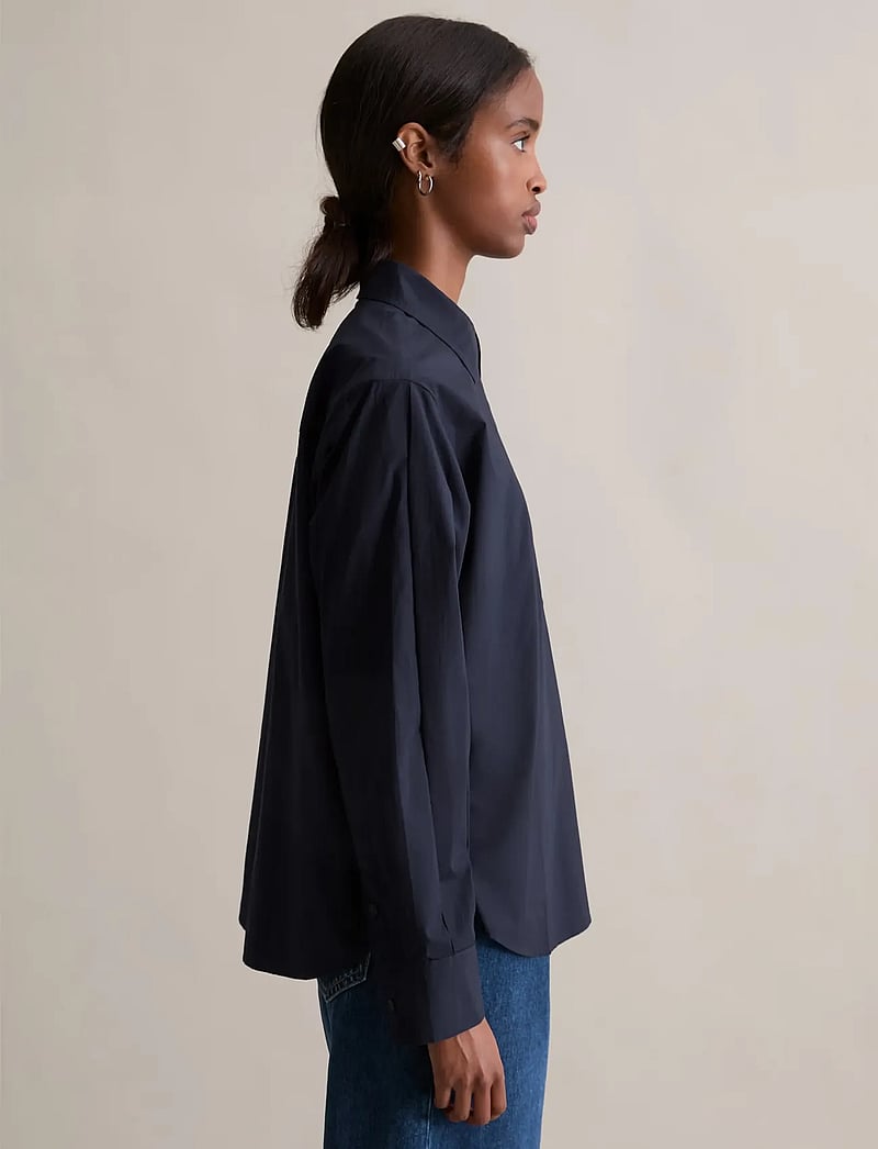 Marc O'Polo - Woven Blouses Longsleeve - langærmede bluser - blue depths - 4