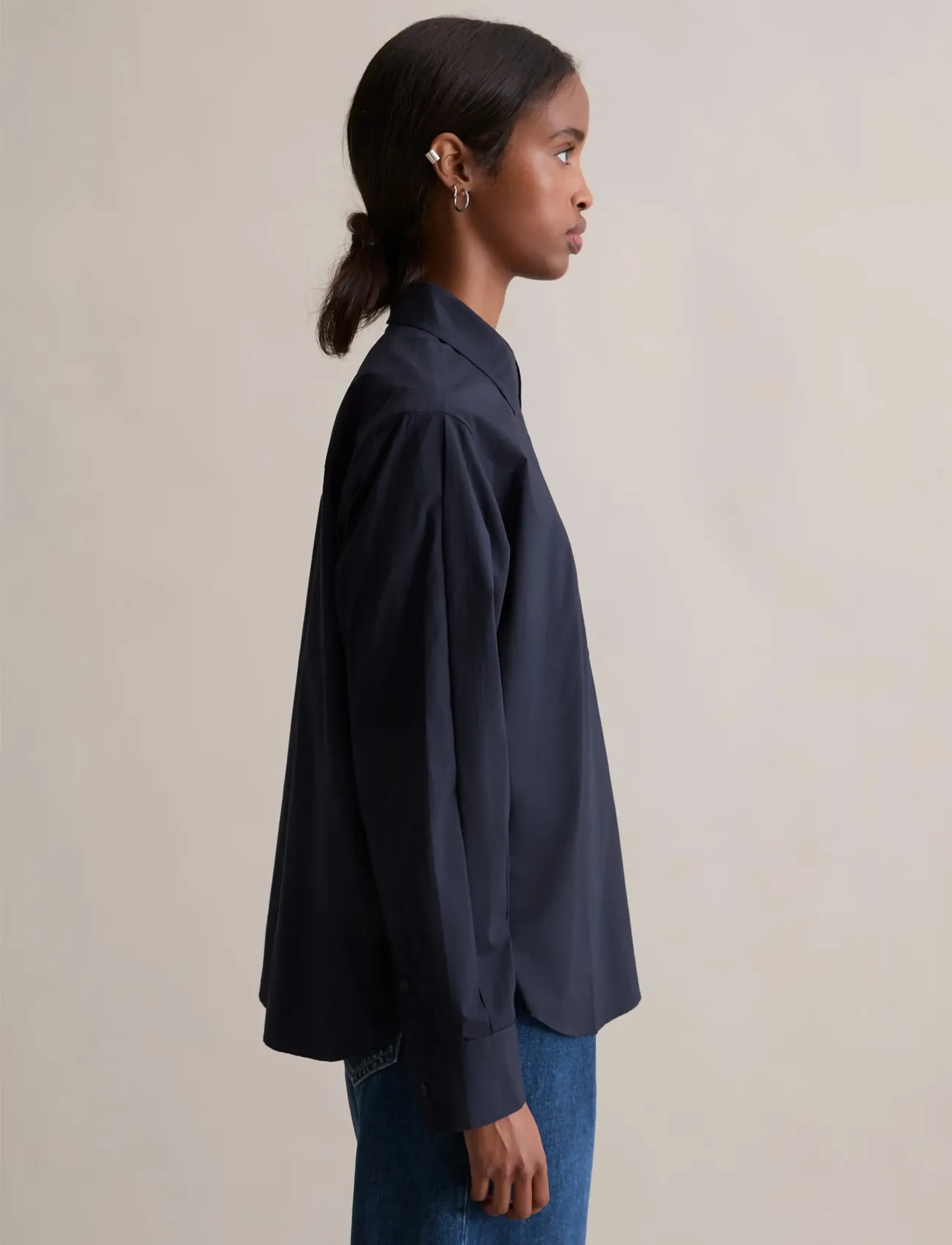 Marc O'Polo - Woven Blouses Longsleeve - langärmlige blusen - blue depths - 4