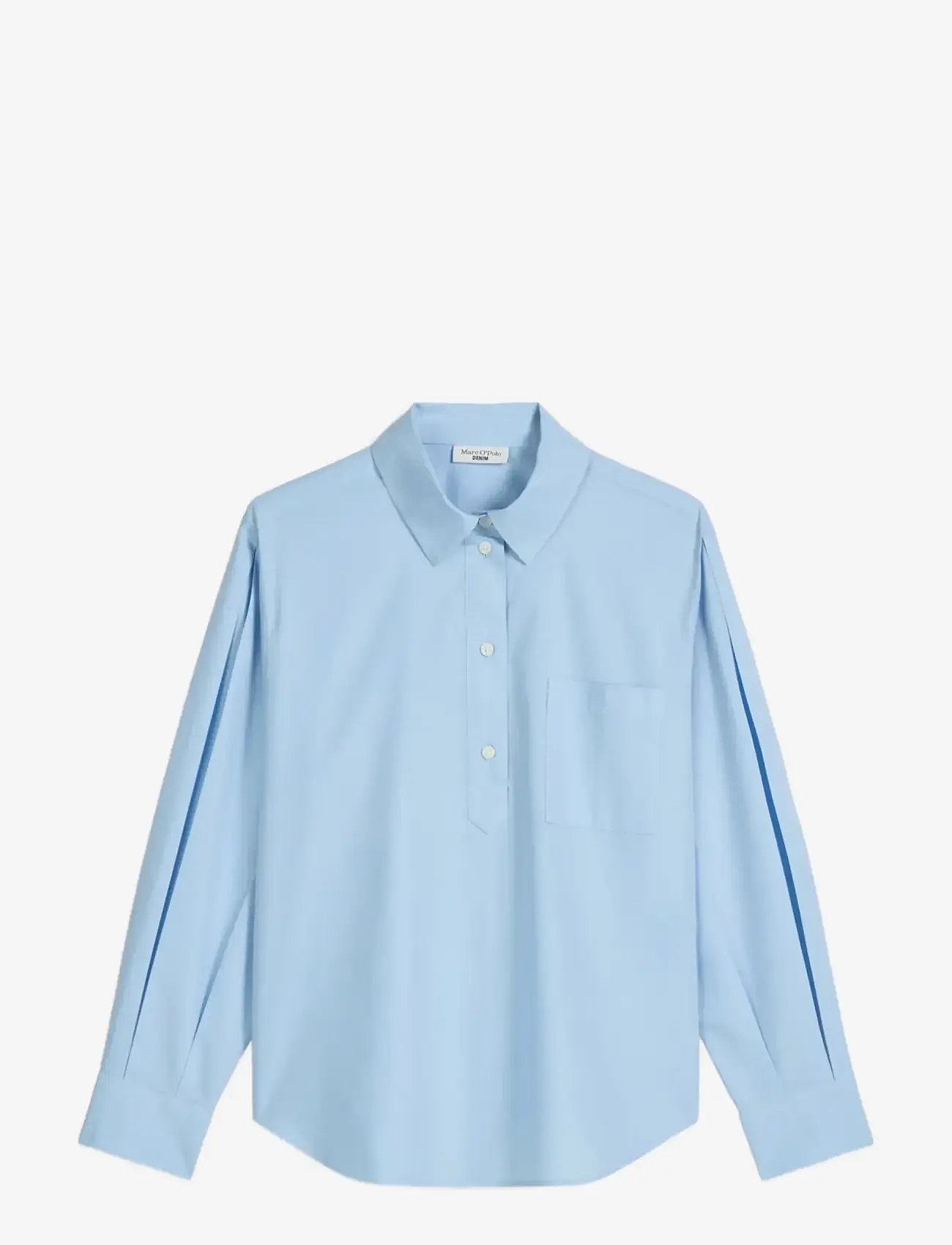 Marc O'Polo - Woven Blouses Longsleeve - langærmede bluser - blue dusk - 1