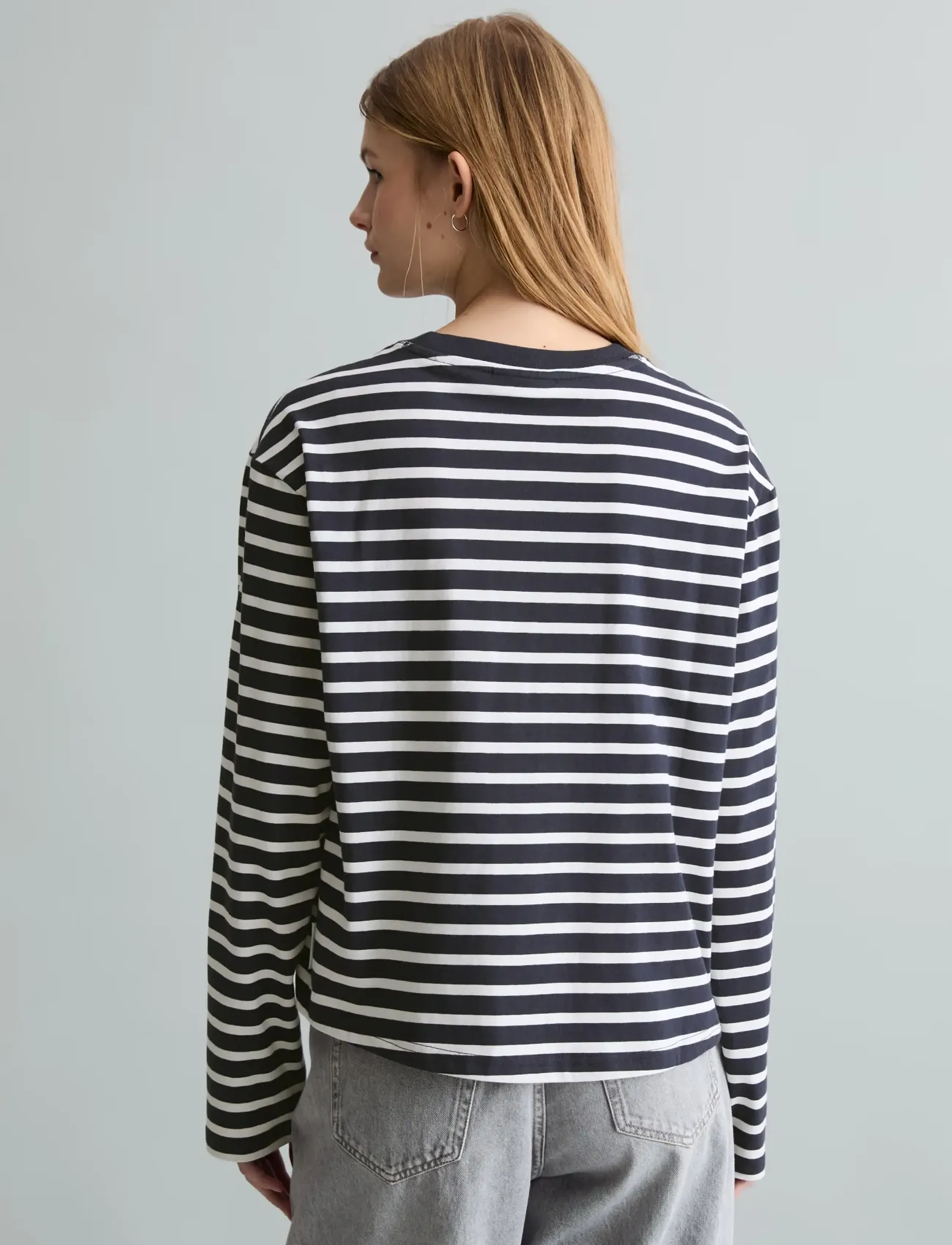Marc O'Polo - Jersey T-Shirts Longsleeve - langærmede toppe - dark blue_multi_04 - 2