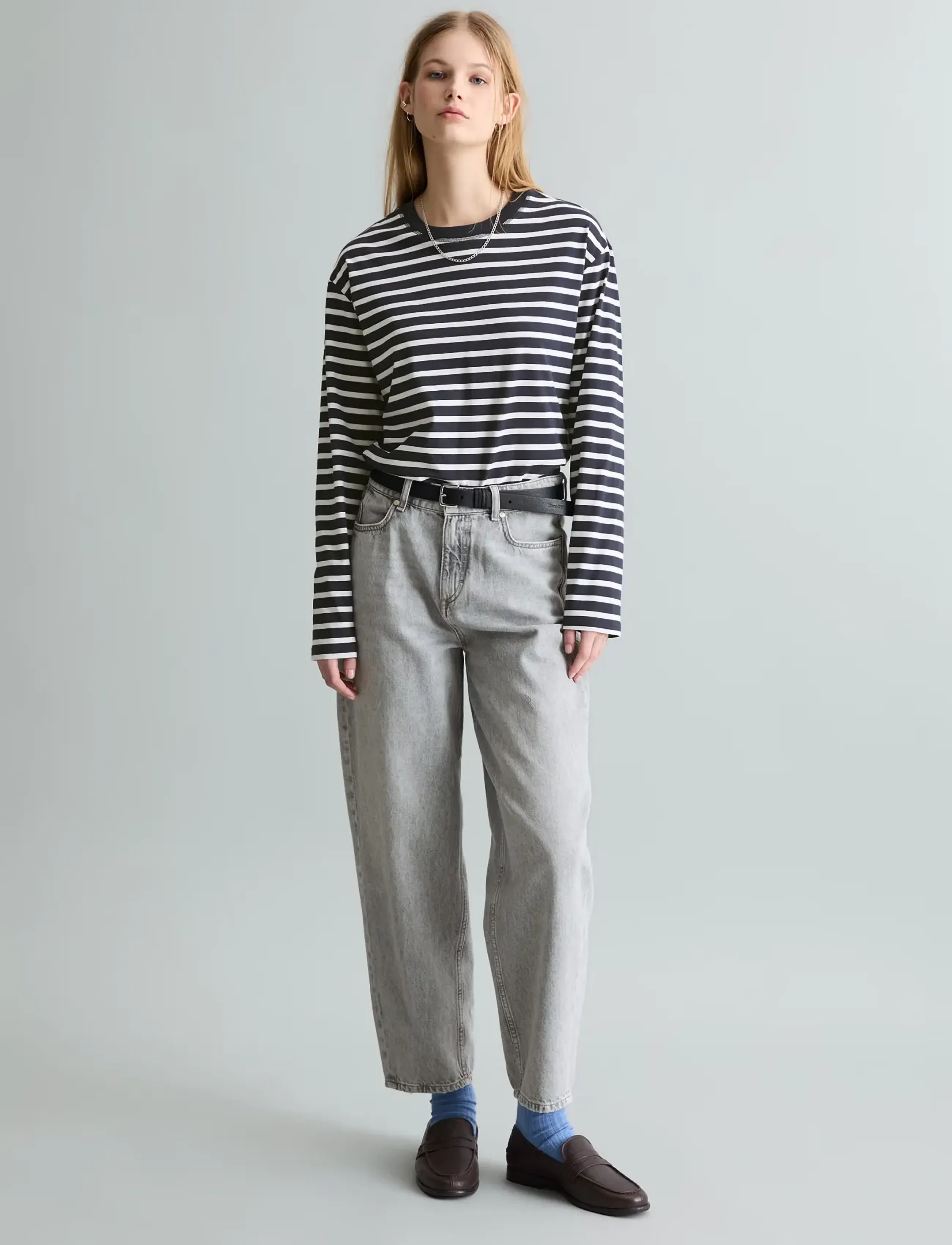 Marc O'Polo - Jersey T-Shirts Longsleeve - langærmede toppe - dark blue_multi_04 - 5