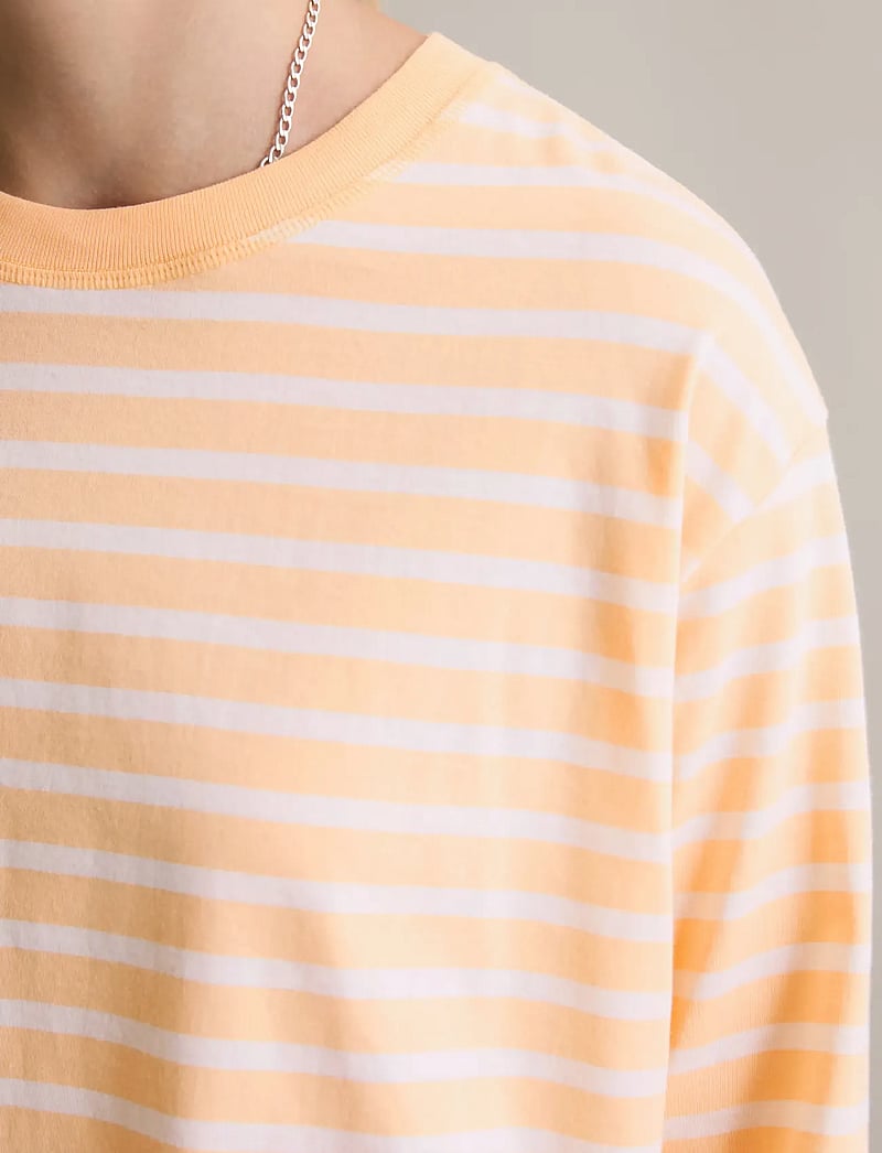 Marc O'Polo - Jersey T-Shirts Longsleeve - langærmede toppe - light orange_multi_02 - 3