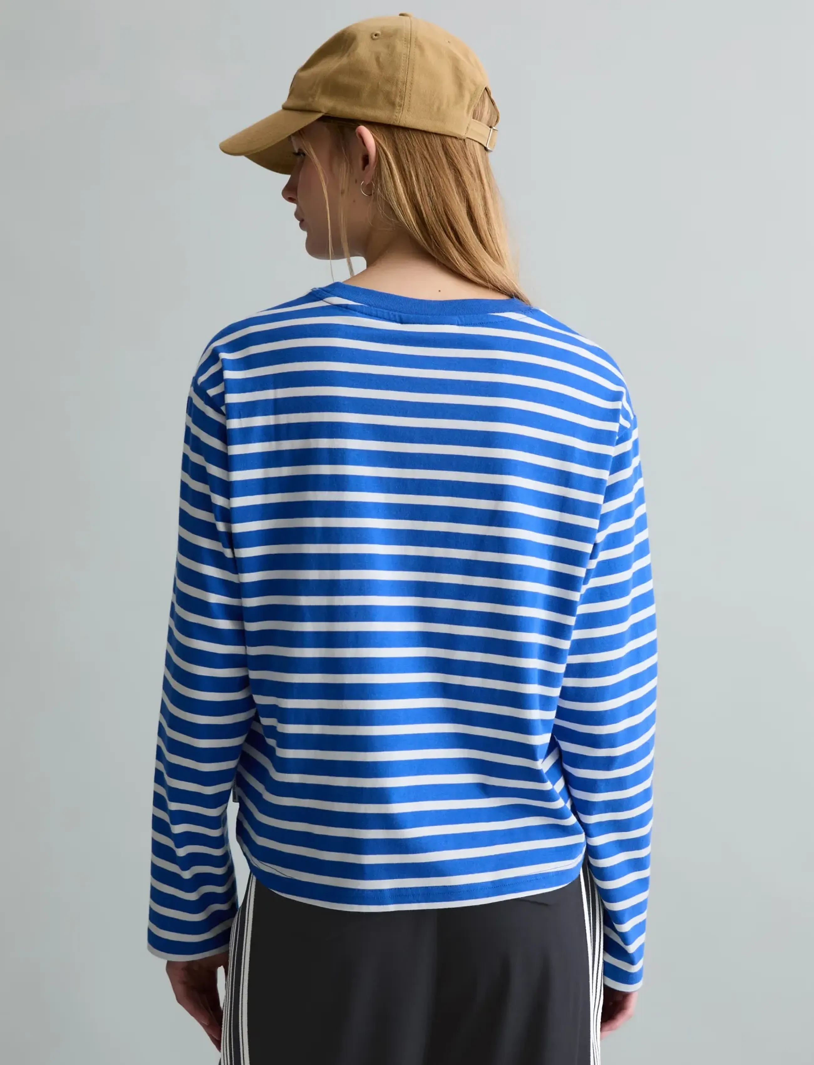 Marc O'Polo - Jersey T-Shirts Longsleeve - langærmede toppe - medium blue_multi_04 - 2