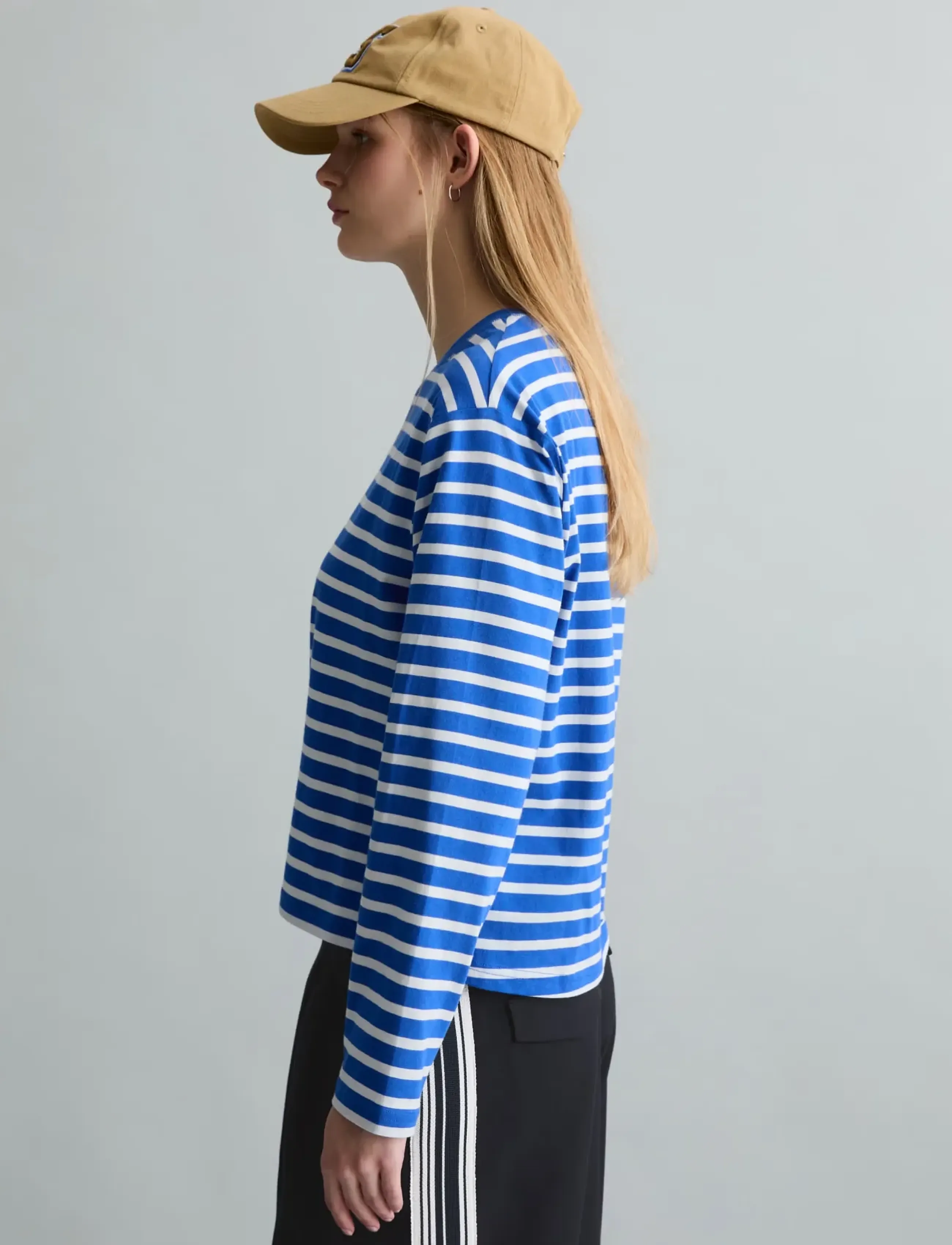 Marc O'Polo - Jersey T-Shirts Longsleeve - langærmede toppe - medium blue_multi_04 - 3