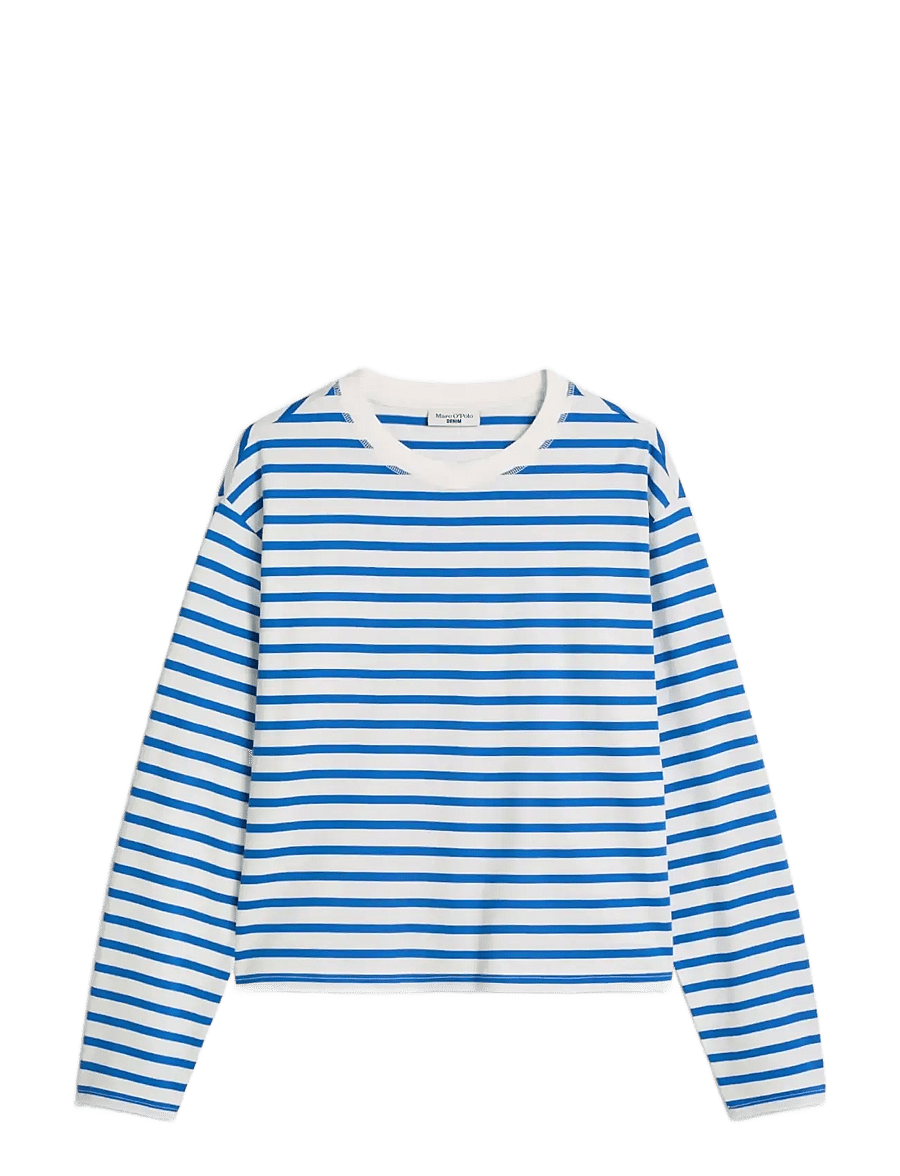 Marc O'Polo - Jersey T-Shirts Longsleeve - pikkade varrukatega alussärgid - offwhite_multi_03 - 1
