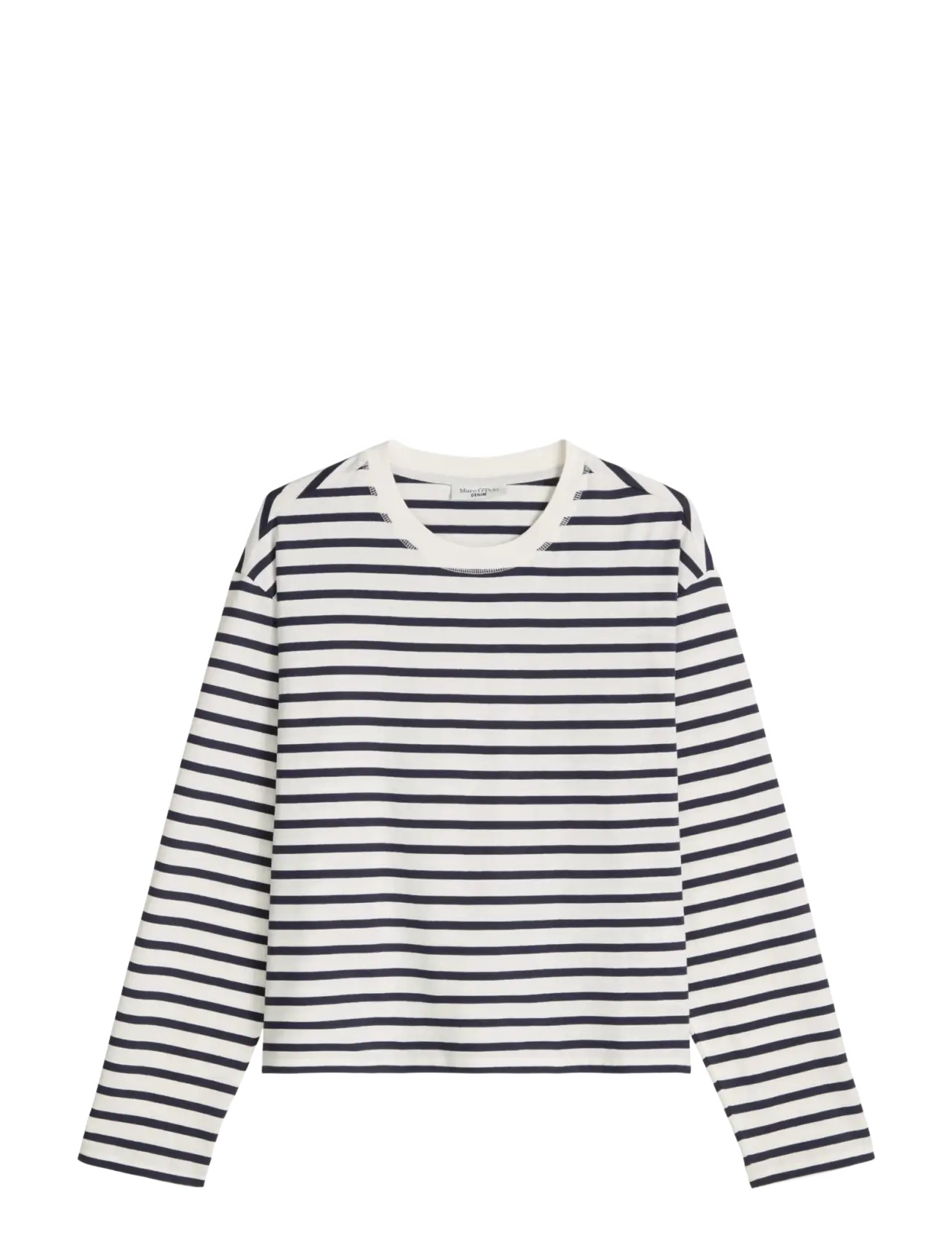 Marc O'Polo - Jersey T-Shirts Longsleeve - langärmlige tops - offwhite_multi_03 - 1