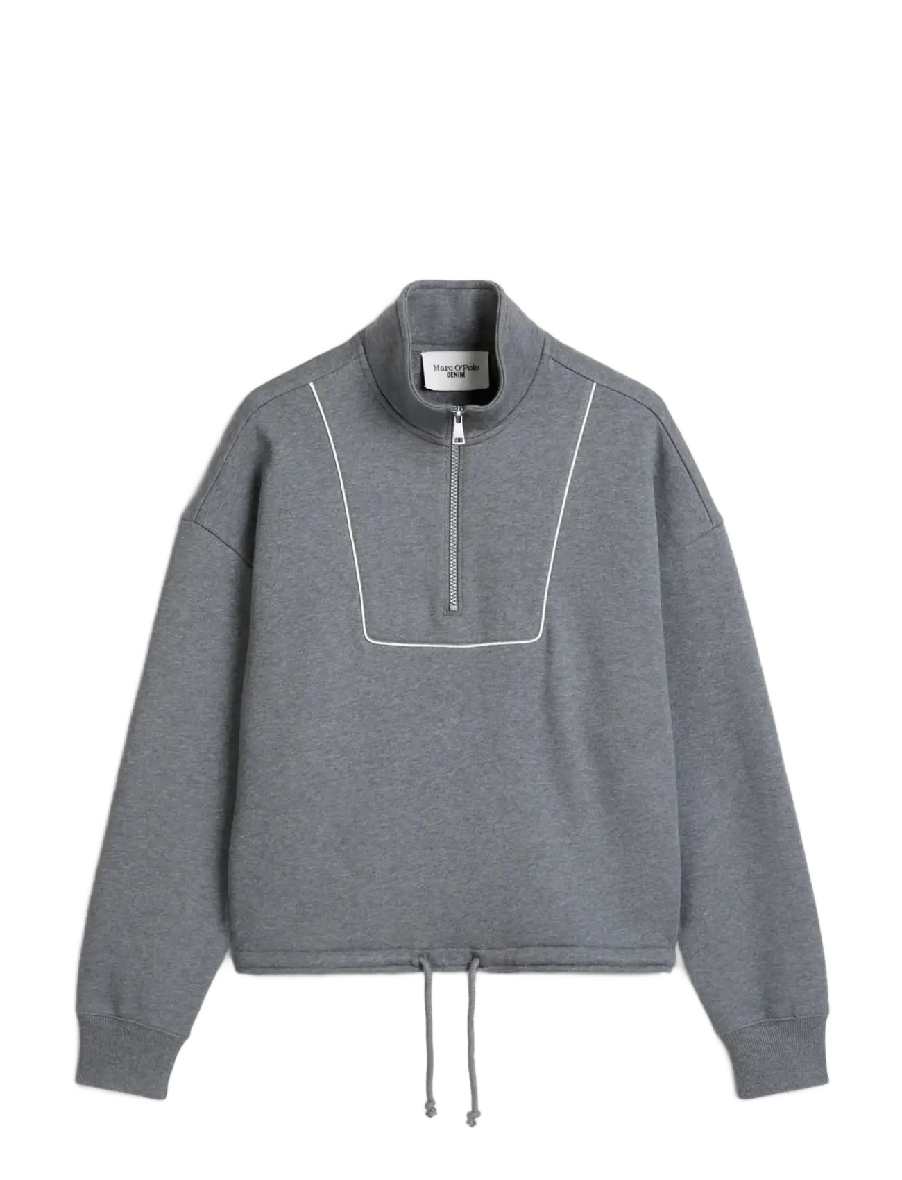 Marc O'Polo Sweat Sweatshirts Longsleeve - Sweatshirts - ASPHALT MELANGE / grey