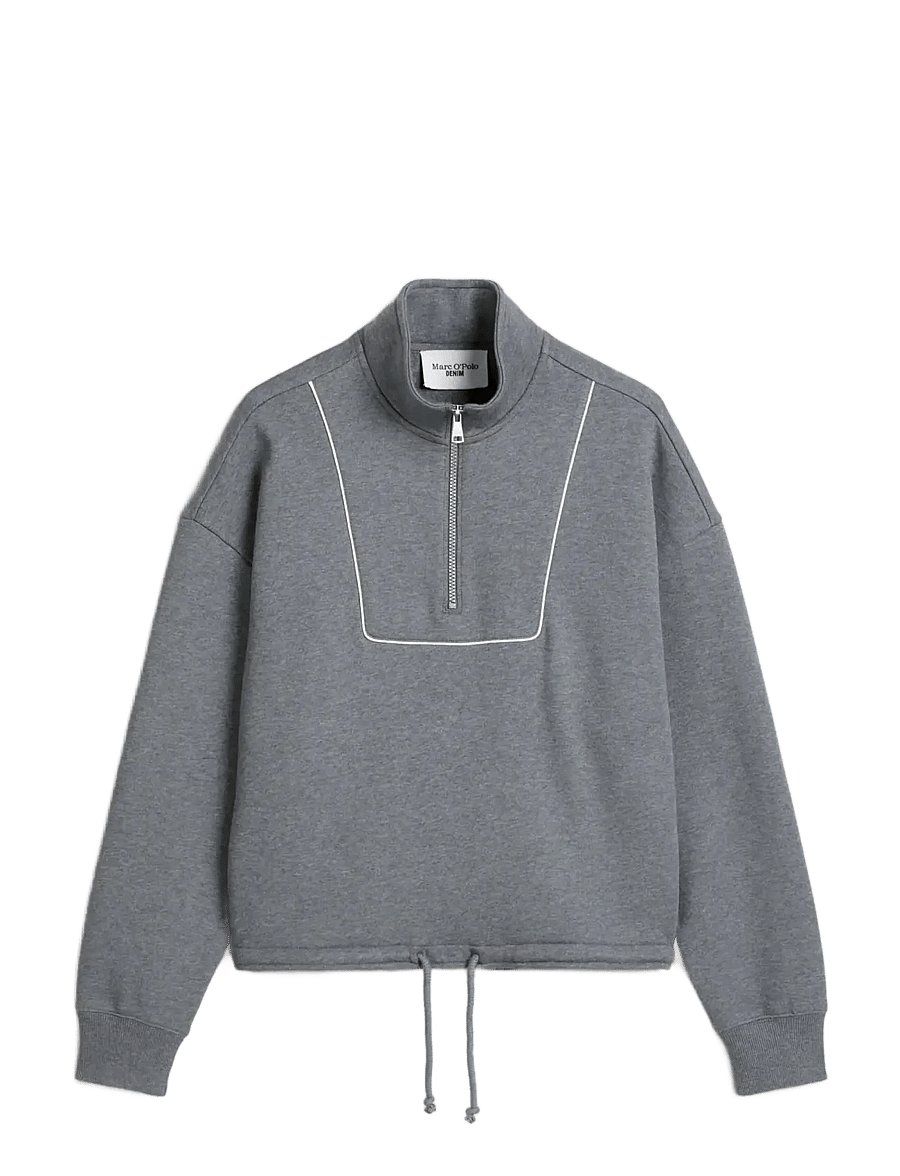 Marc O'Polo - Sweat Sweatshirts Longsleeve - hverdags stil - asphalt melange - 1