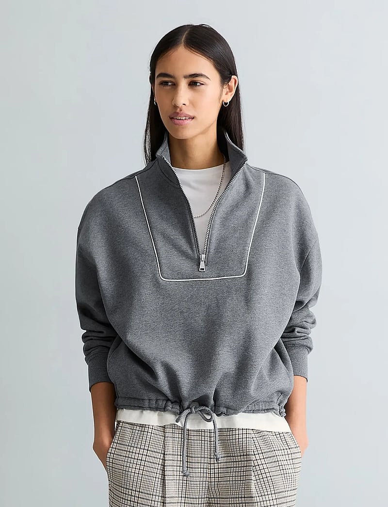 Marc O'Polo - Sweat Sweatshirts Longsleeve - everyday style - asphalt melange - 0